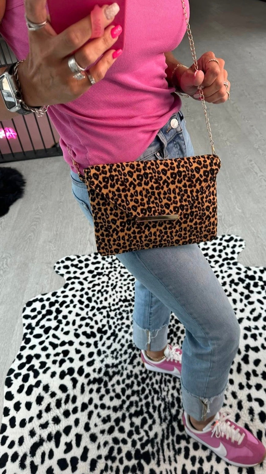 Cheetah Crossbody