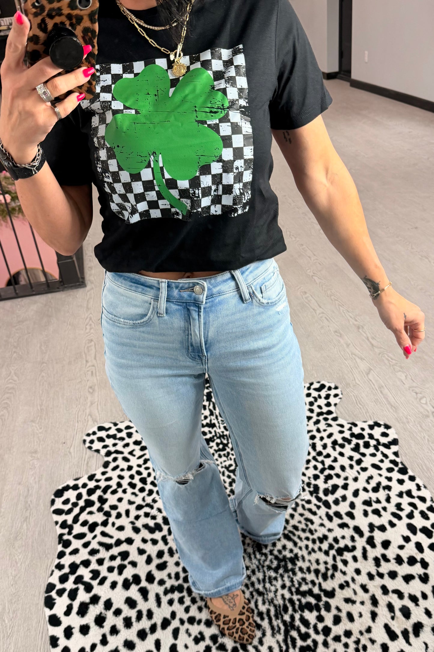 Checkered Shamrock