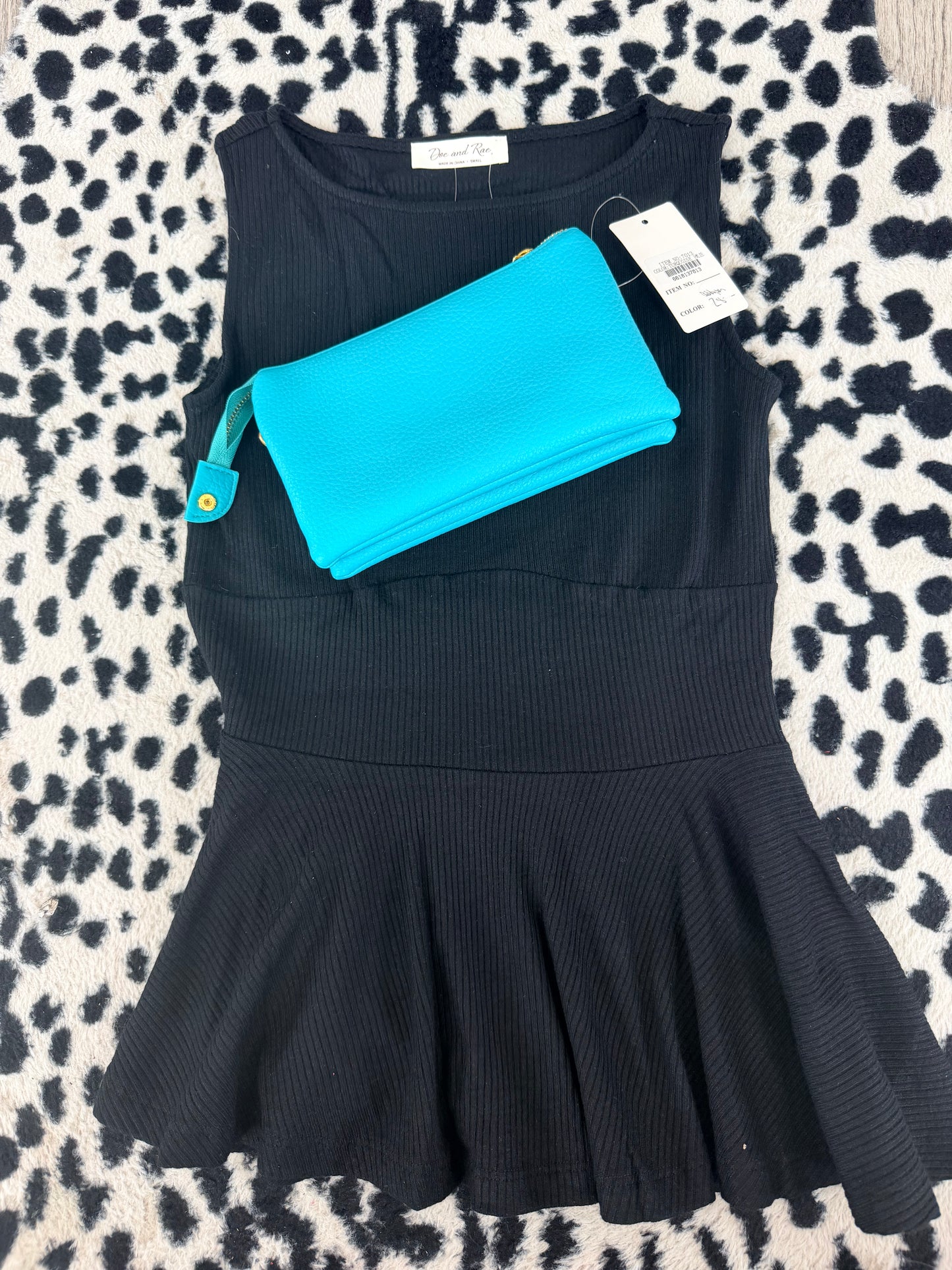 Flirty Peplum Corset Tank