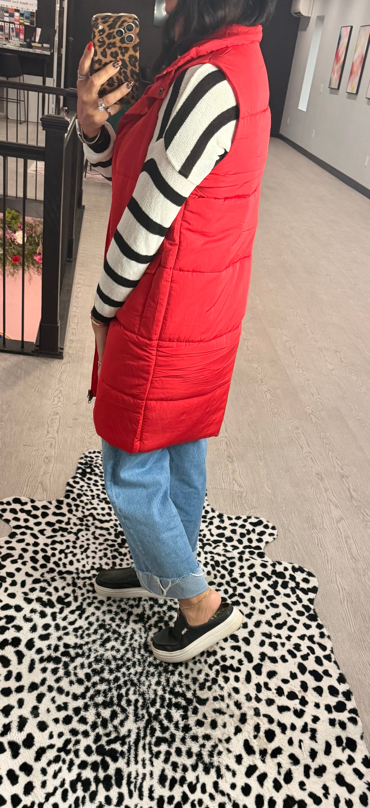 Vibrant Long Vest