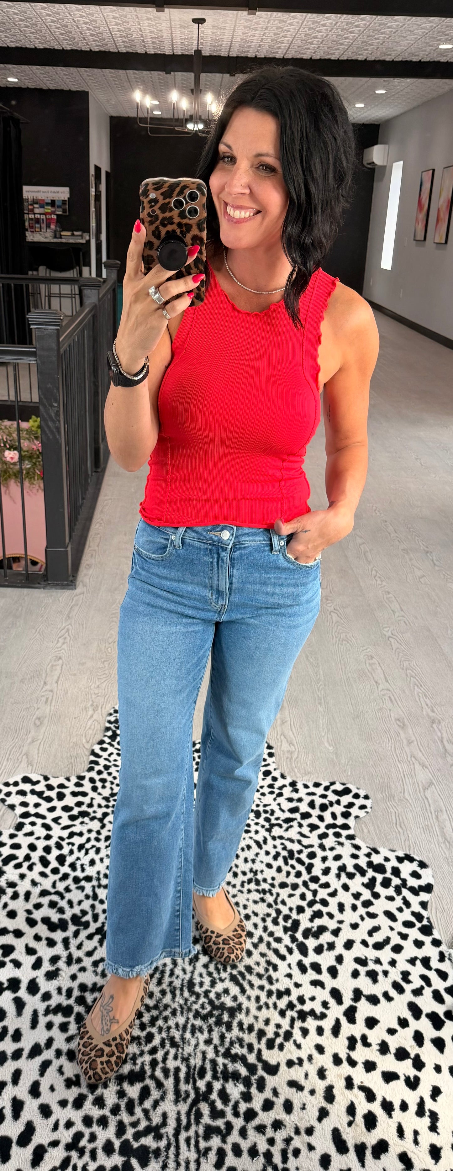 Flirty Chic Summer Tank