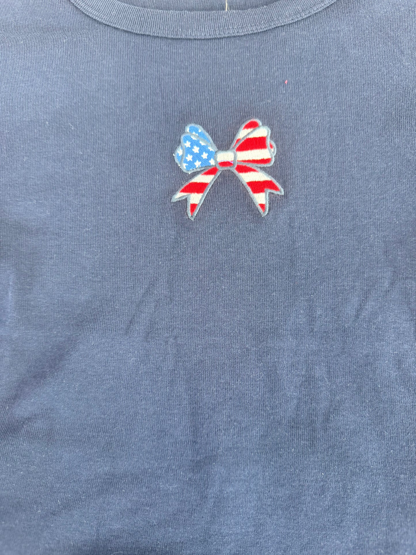 Baby Rib Bow Top