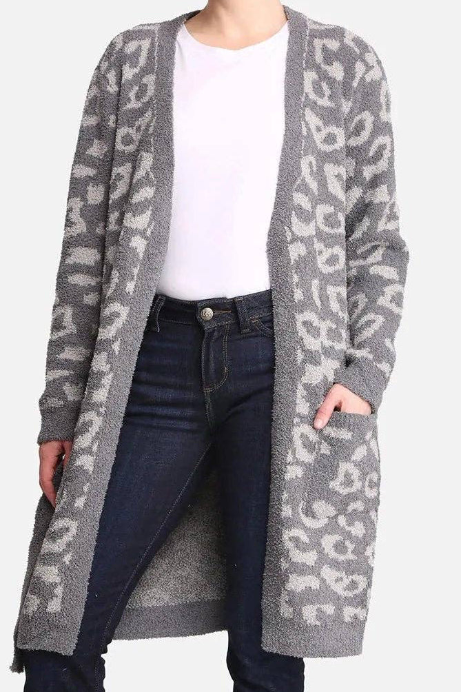 Leopard Luxe Robe/Cardigan