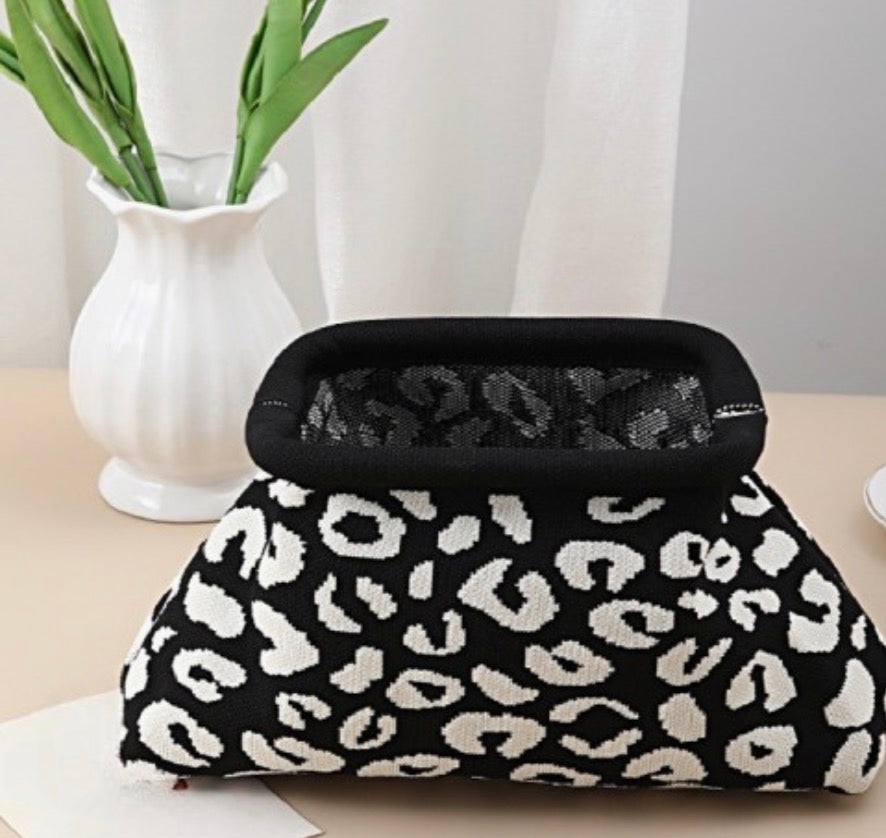 Leopard On The Go Clutch
