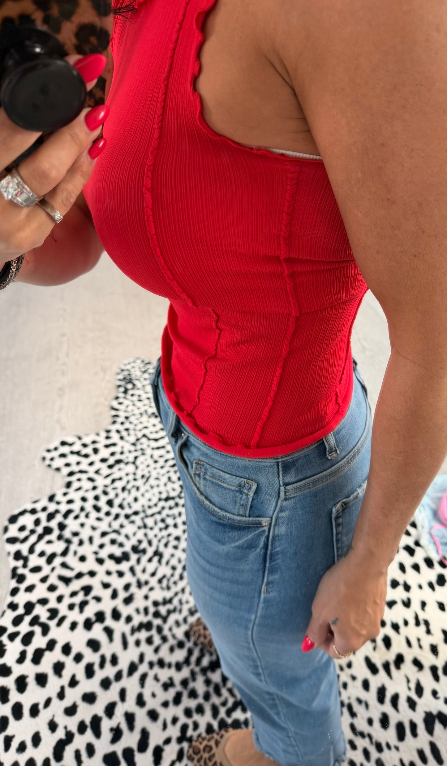 Flirty Chic Summer Tank