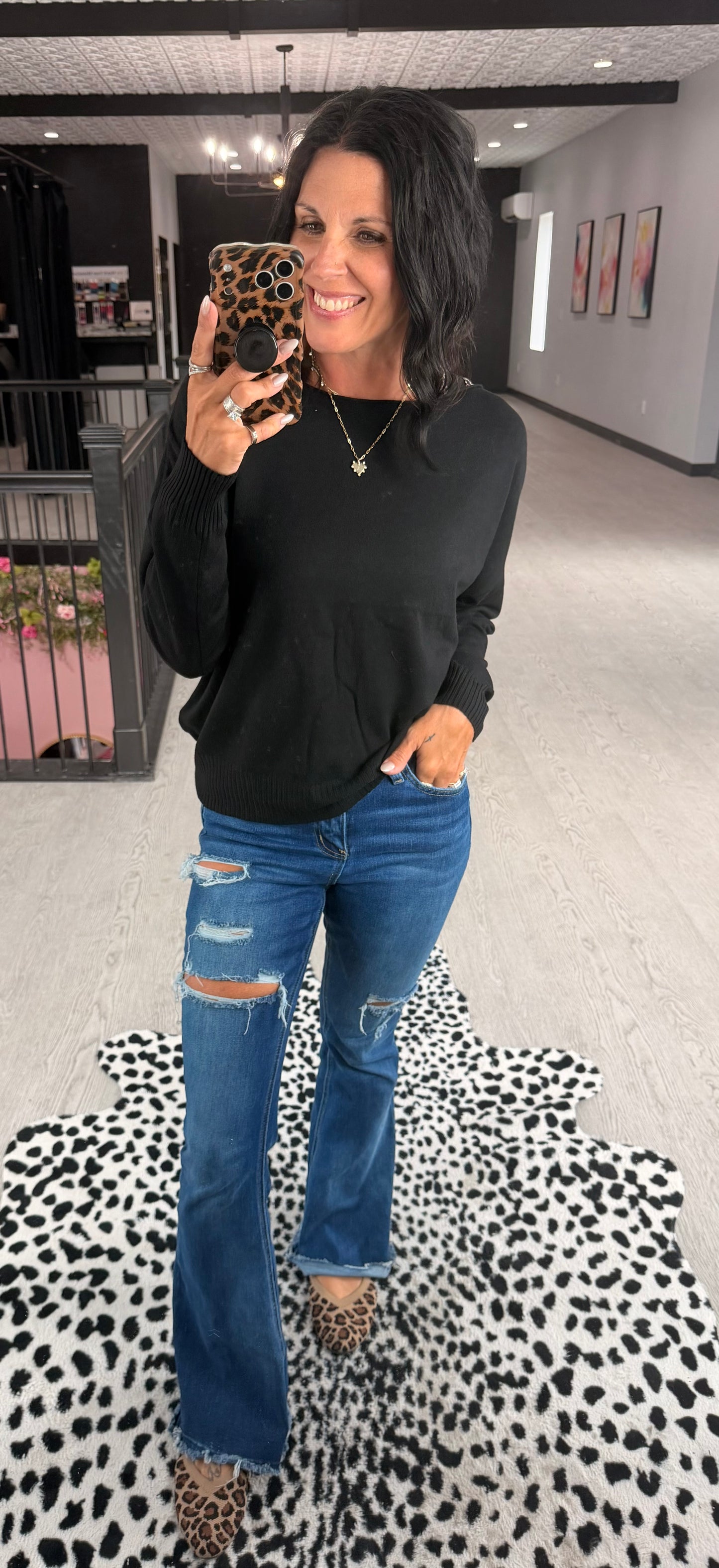 Buttery Boatneck Sweater