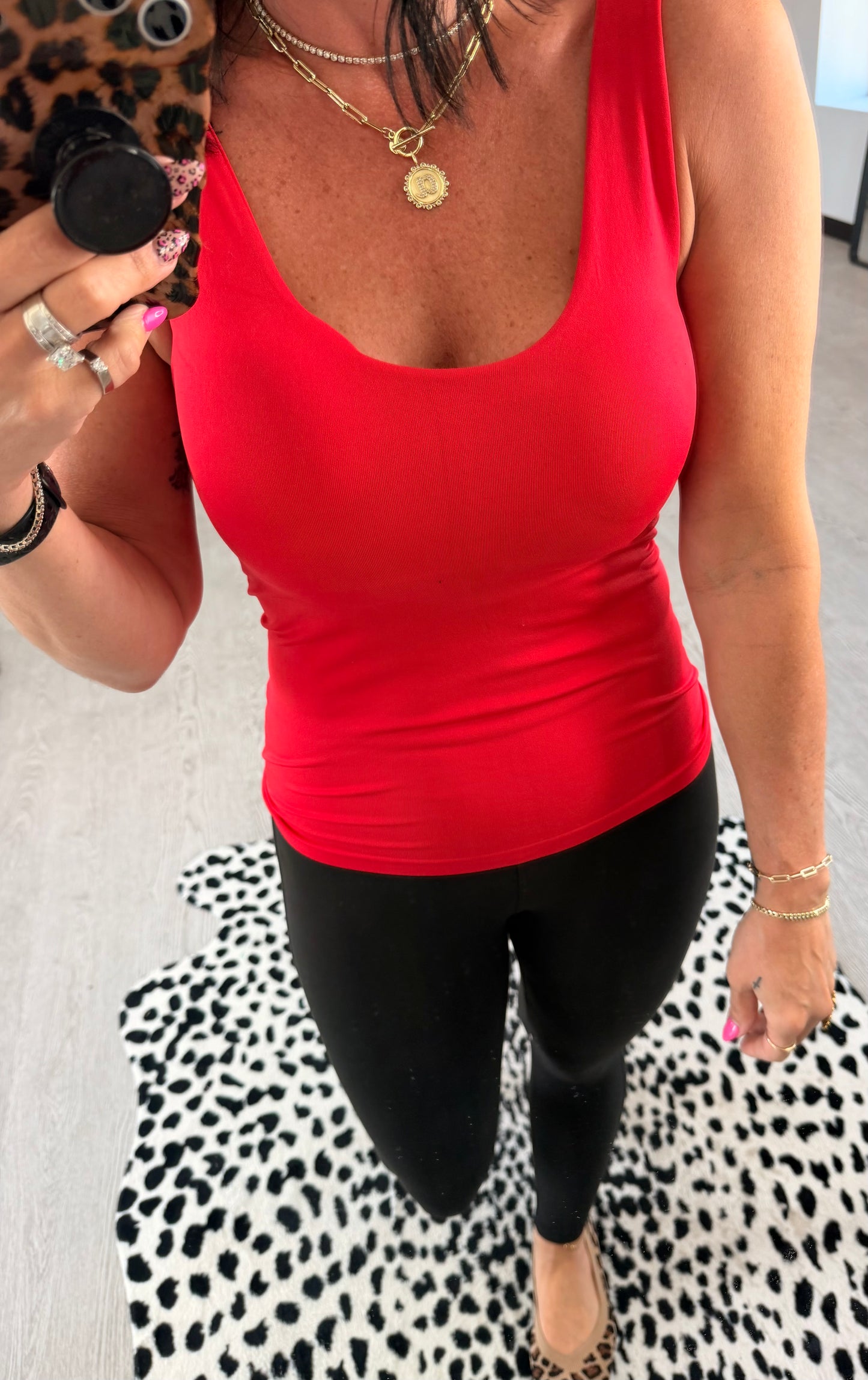 Seamless Built in Bra Summer Tank