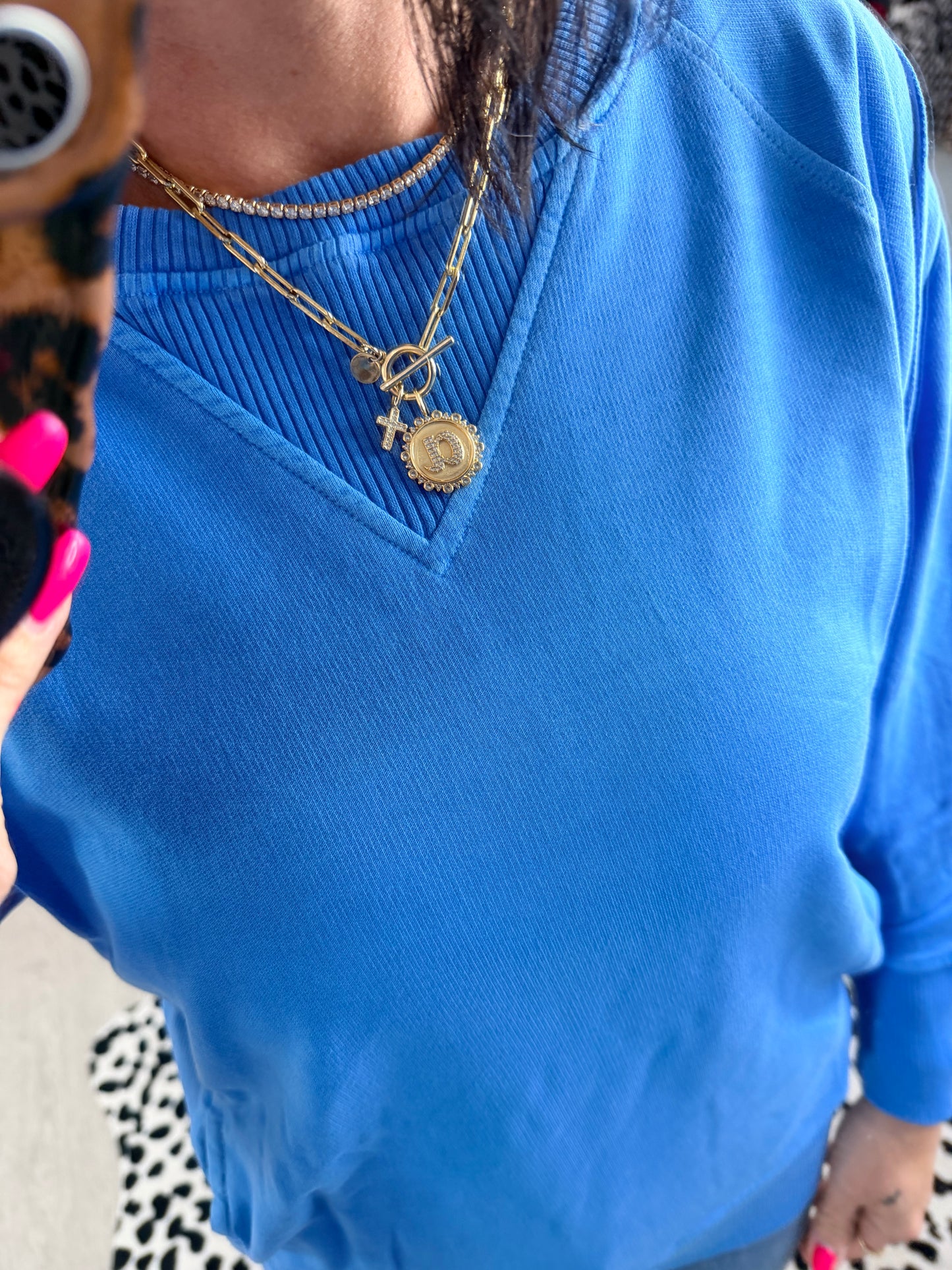 Everyday French Terry Pullover with pockets