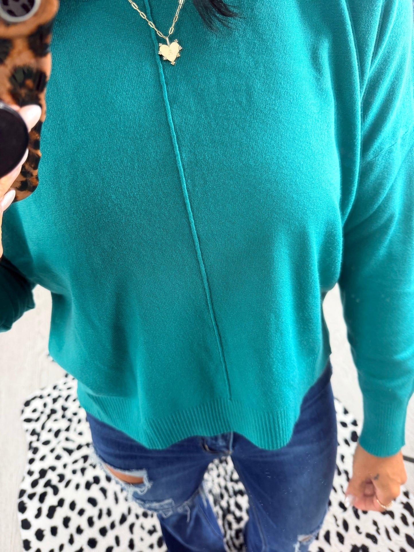 Front Seam Dreamer Sweater