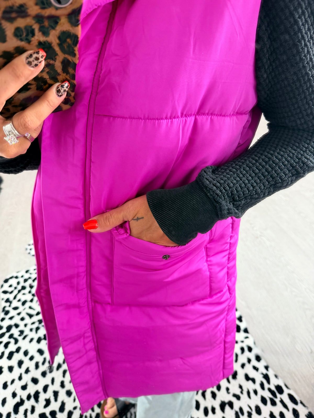 Vibrant Long Vest