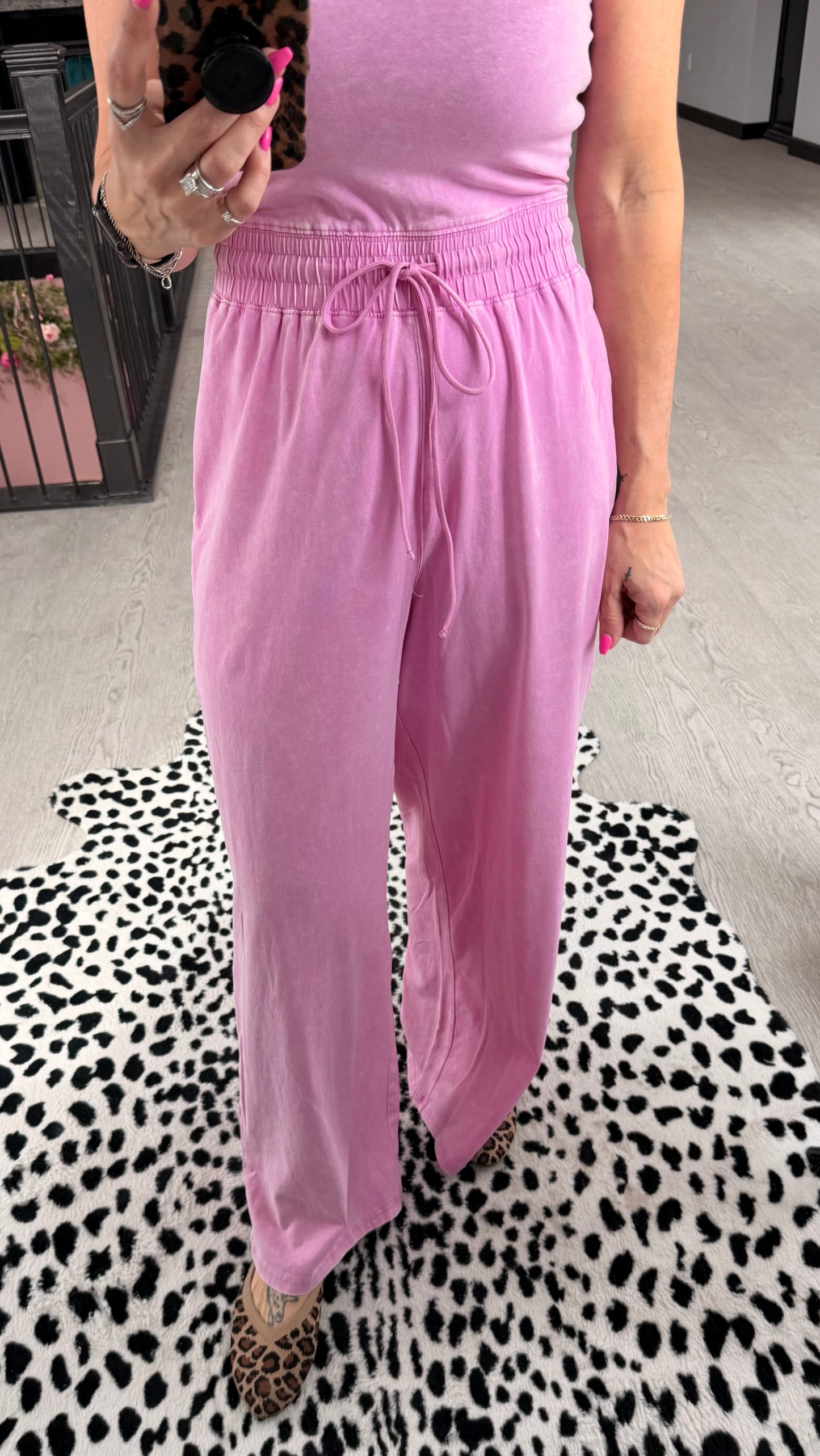 Acid Wash Jumpsuit