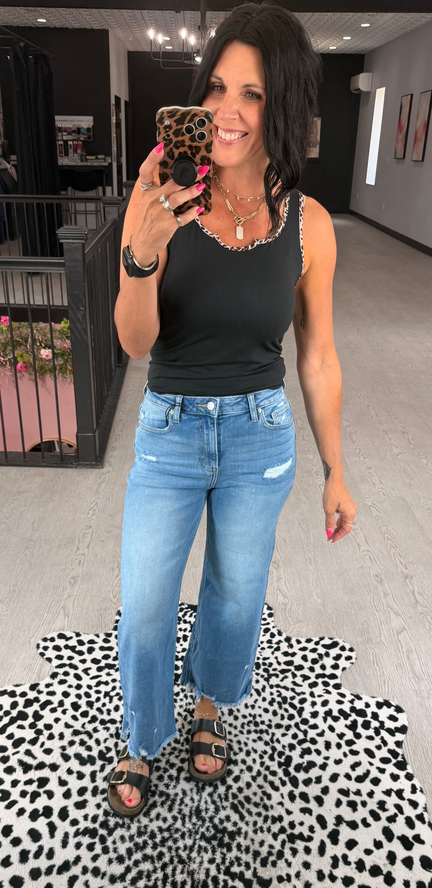 Wide Leg Zenana Crops
