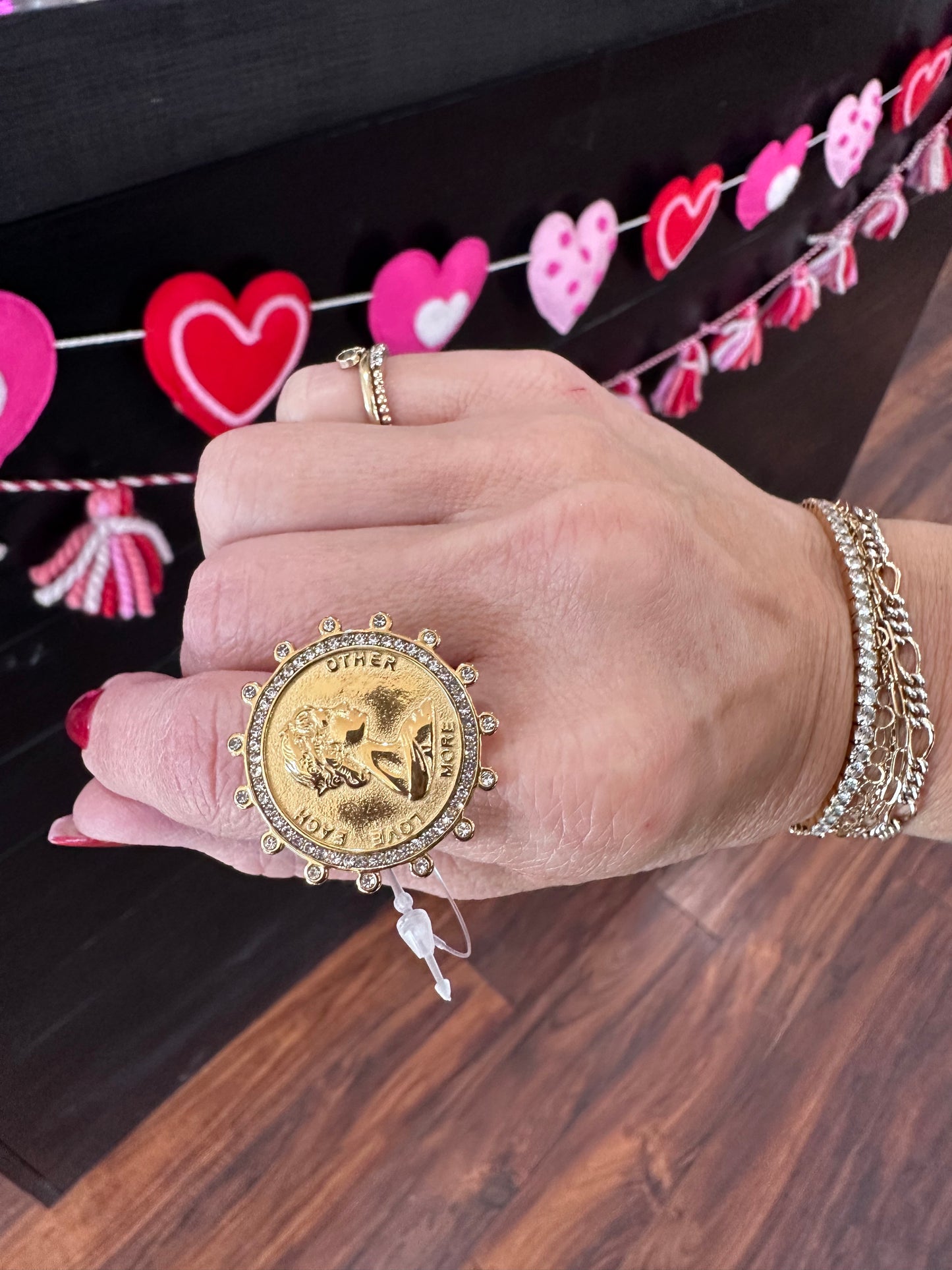 Bling Coin Ring