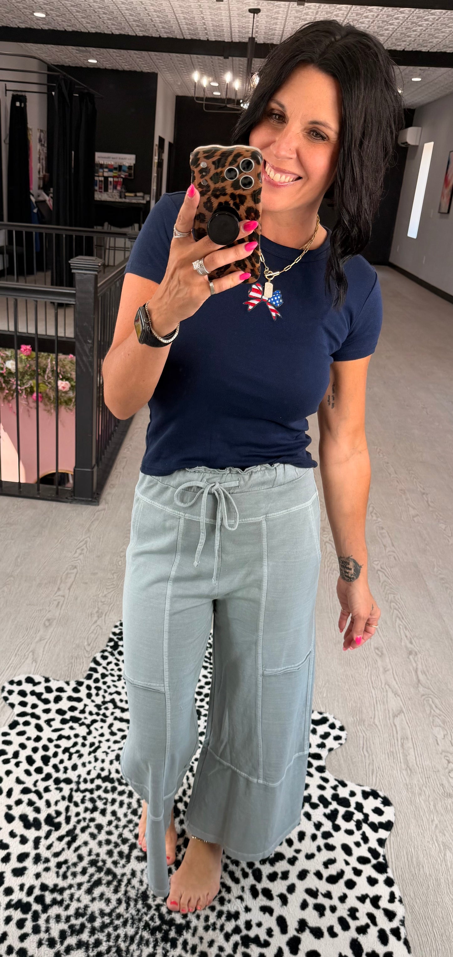 Baby Rib Bow Top