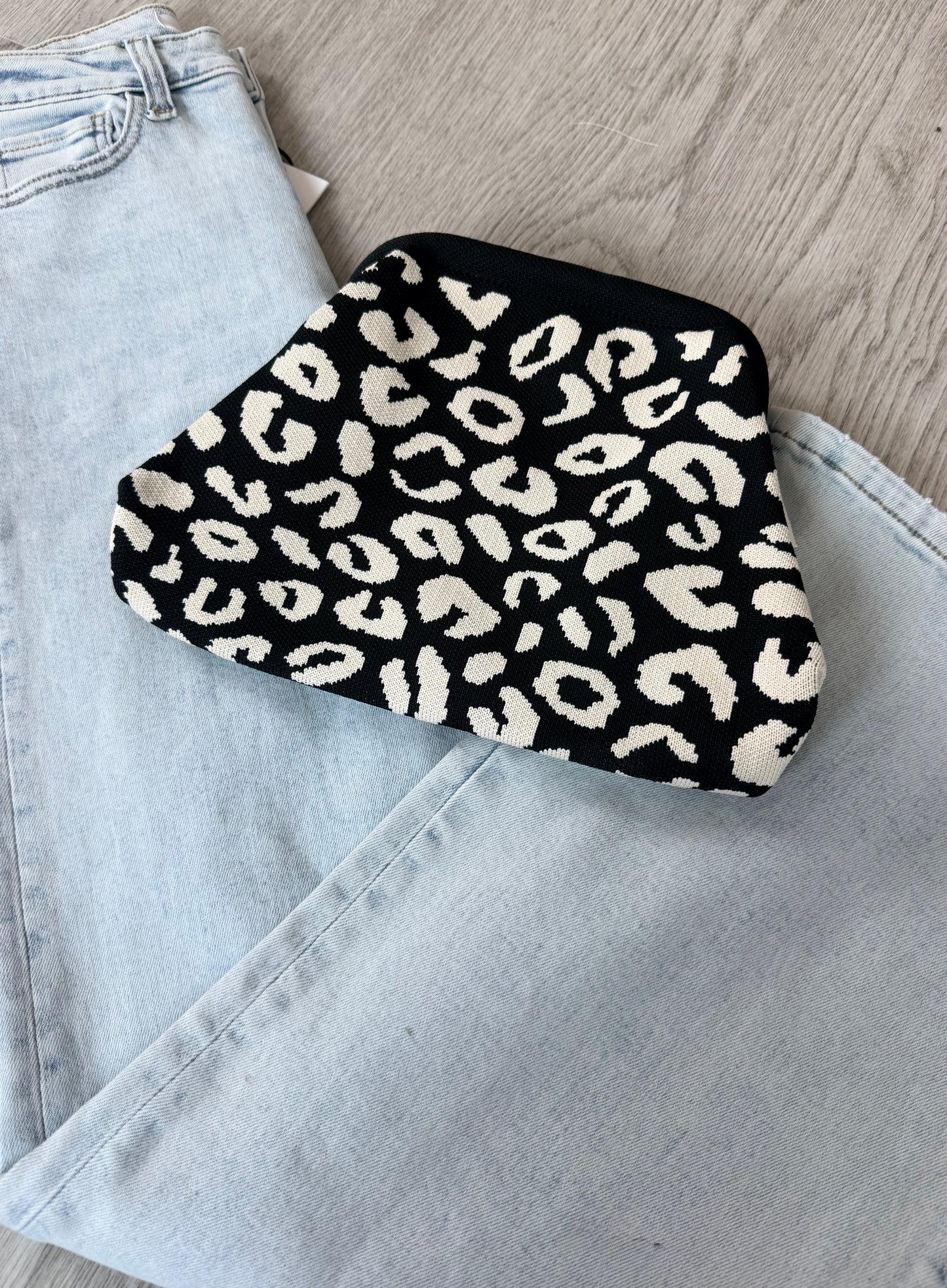 Leopard On The Go Clutch