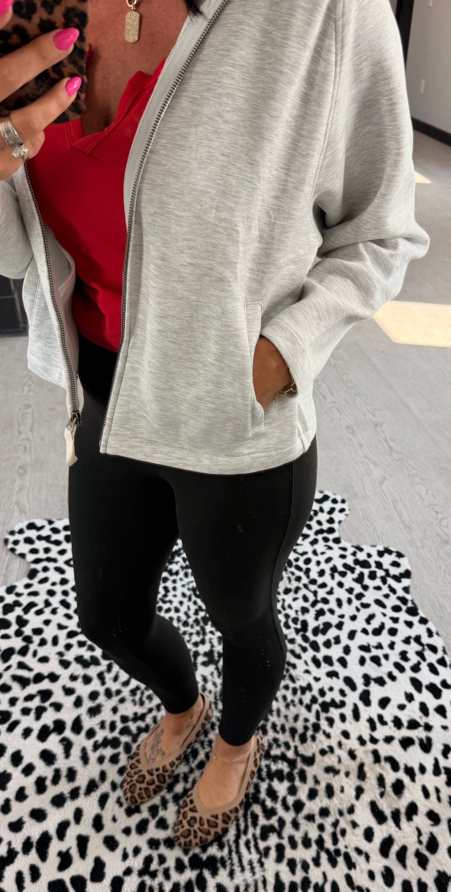 Luxe Scuba Jacket