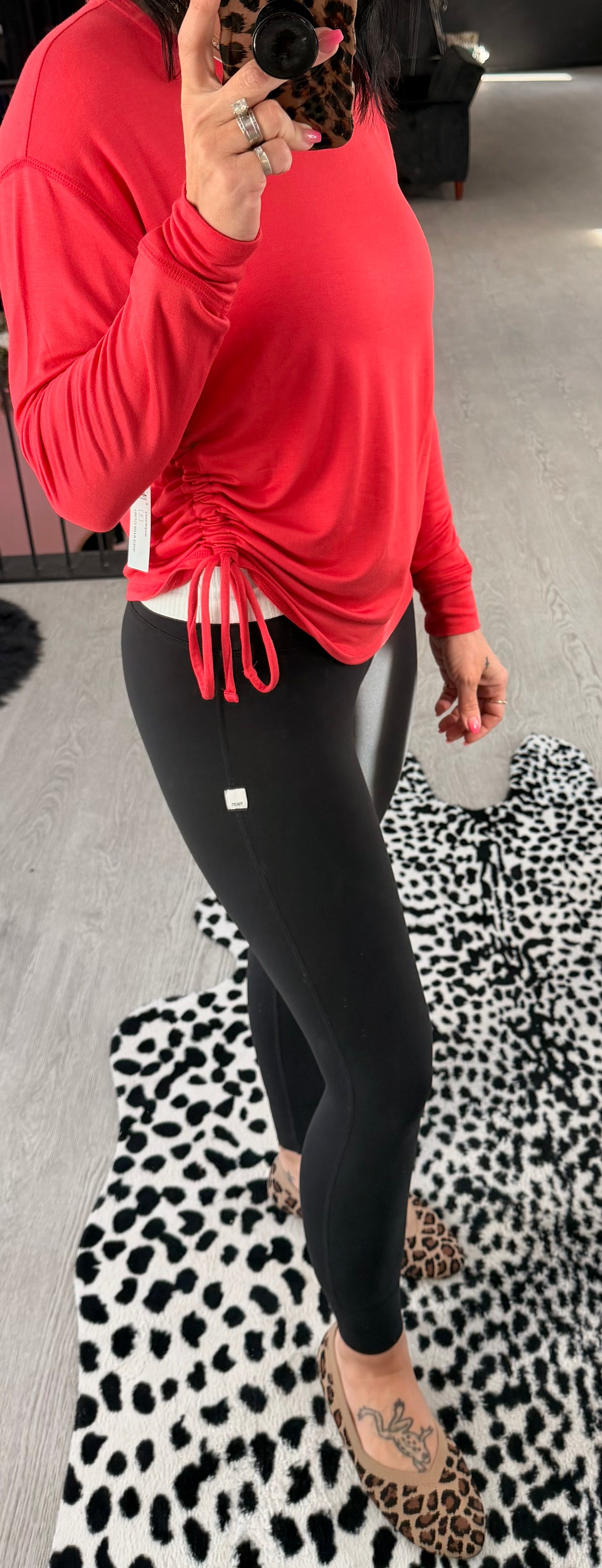 TRIBAL Adjustable Side Tie Top
