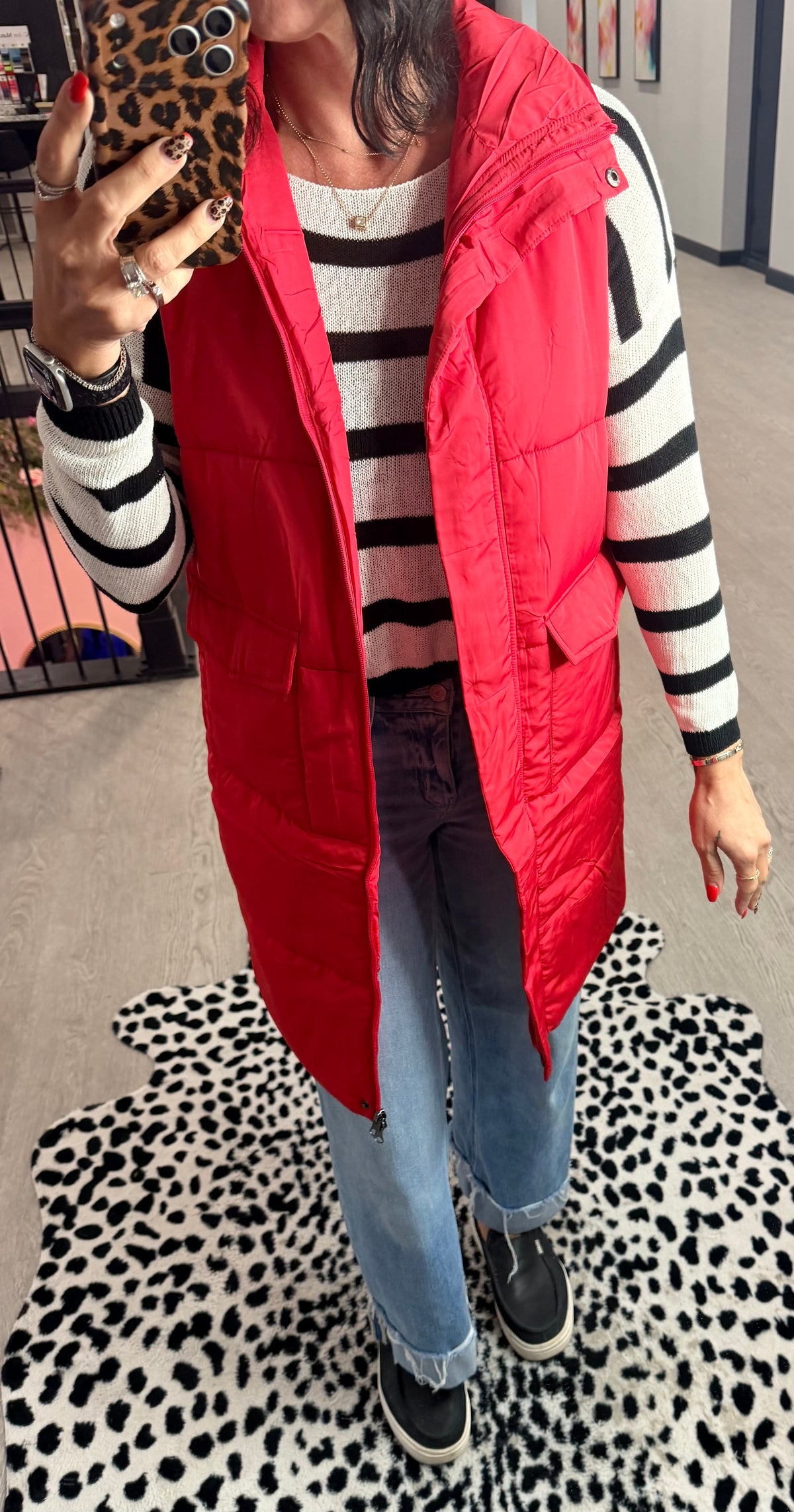 Vibrant Long Vest