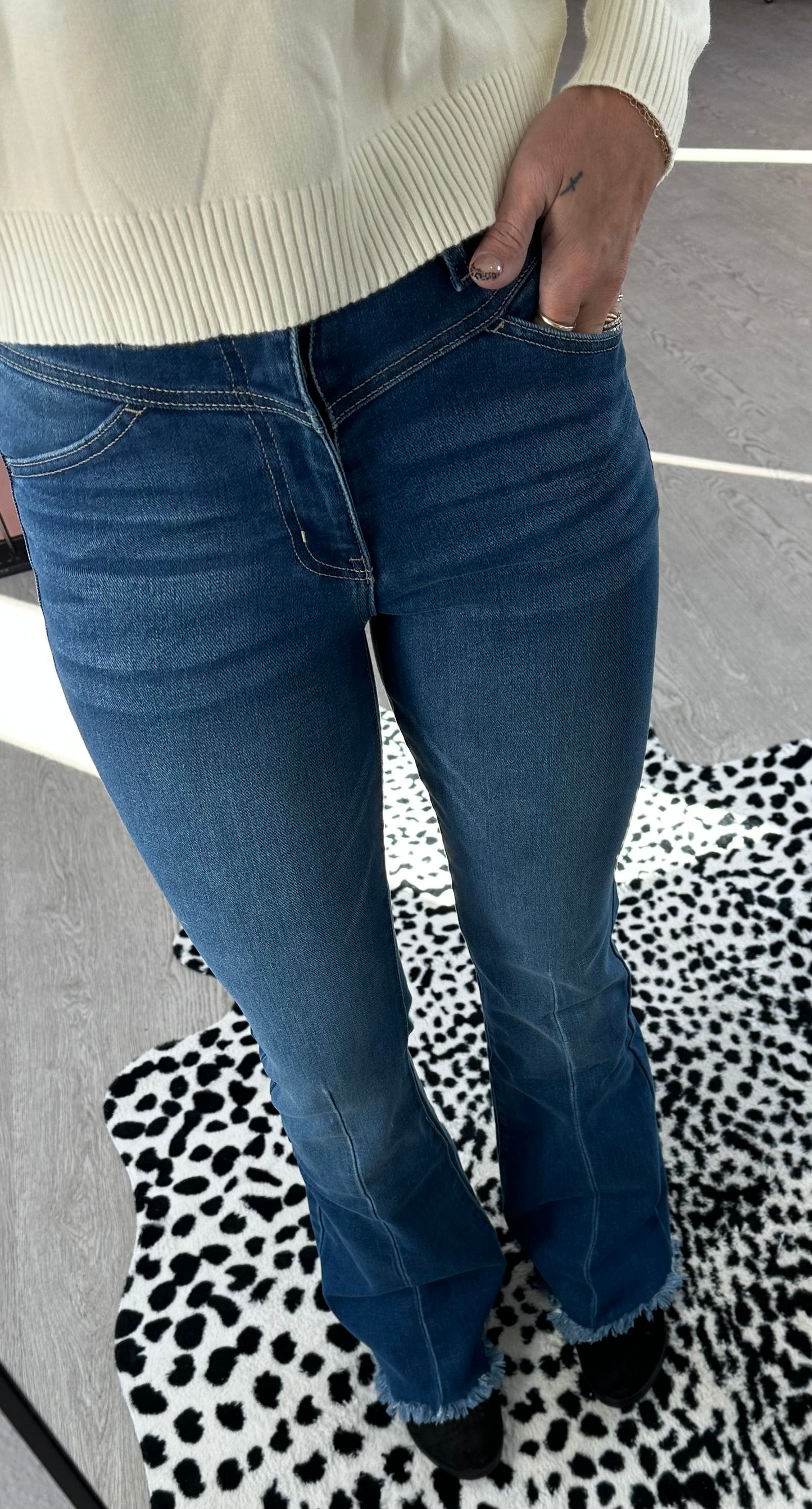 High Rise KanCan Flares