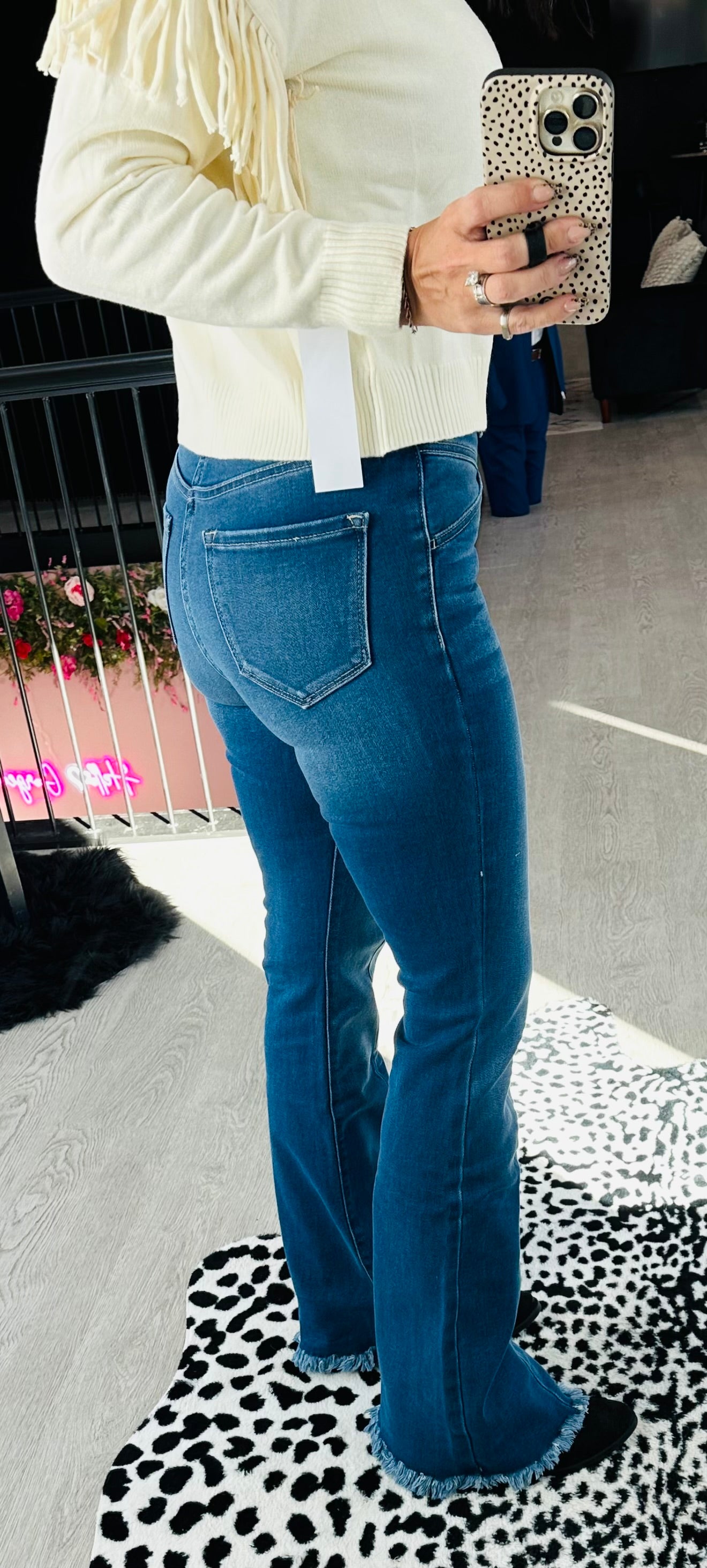 High Rise KanCan Flares