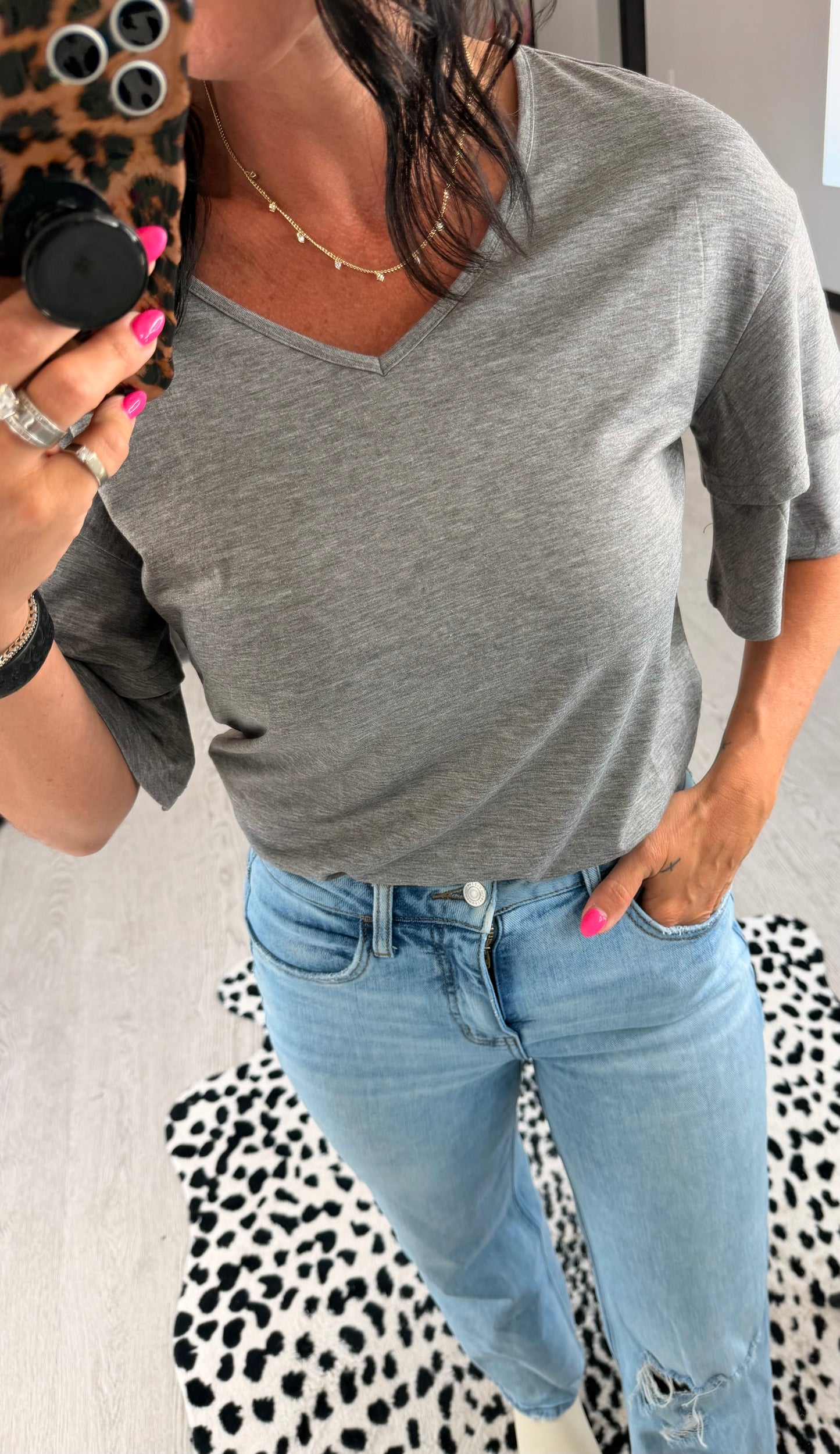 Ruffle Sleeve Top