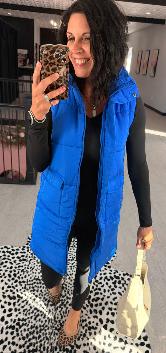 Vibrant Long Vest