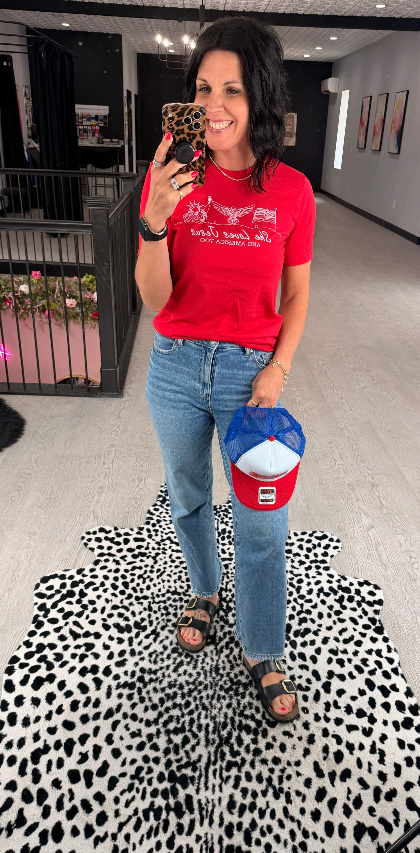 She Loves Jesus and America Too