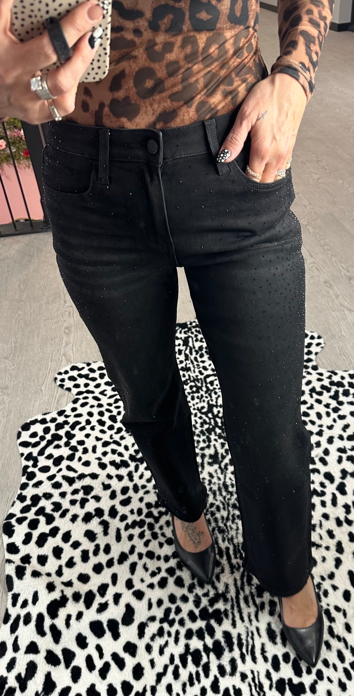 Vervet Slim Wide Leg