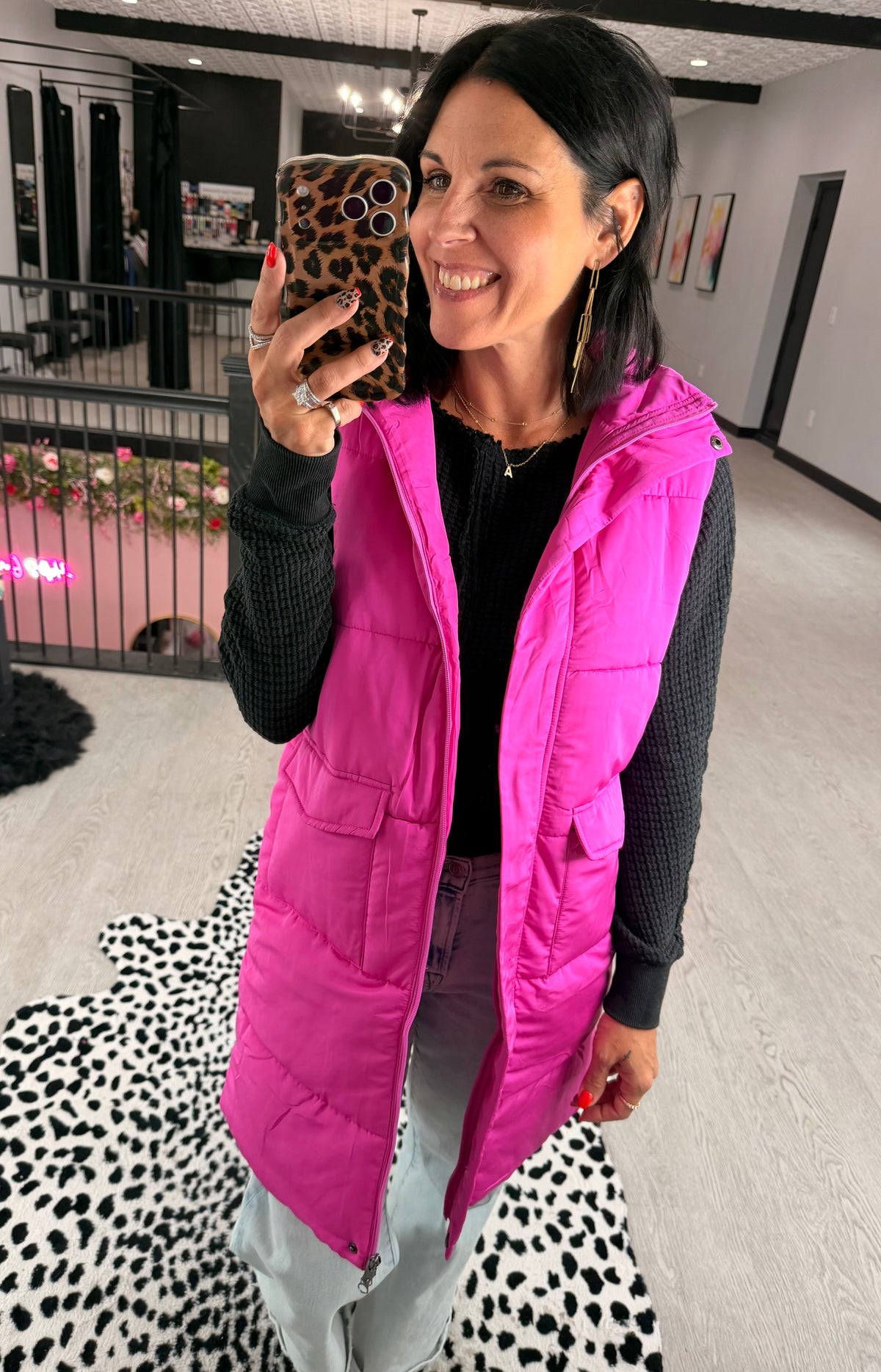 Vibrant Long Vest