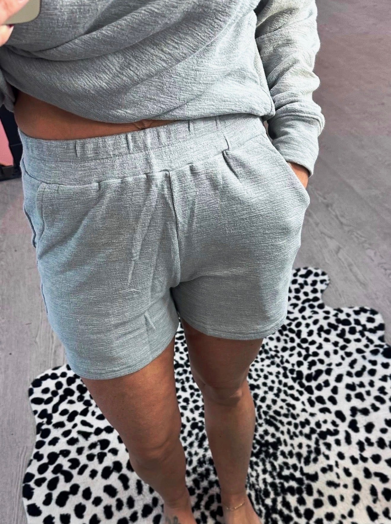 Slub Knit Lounge Set