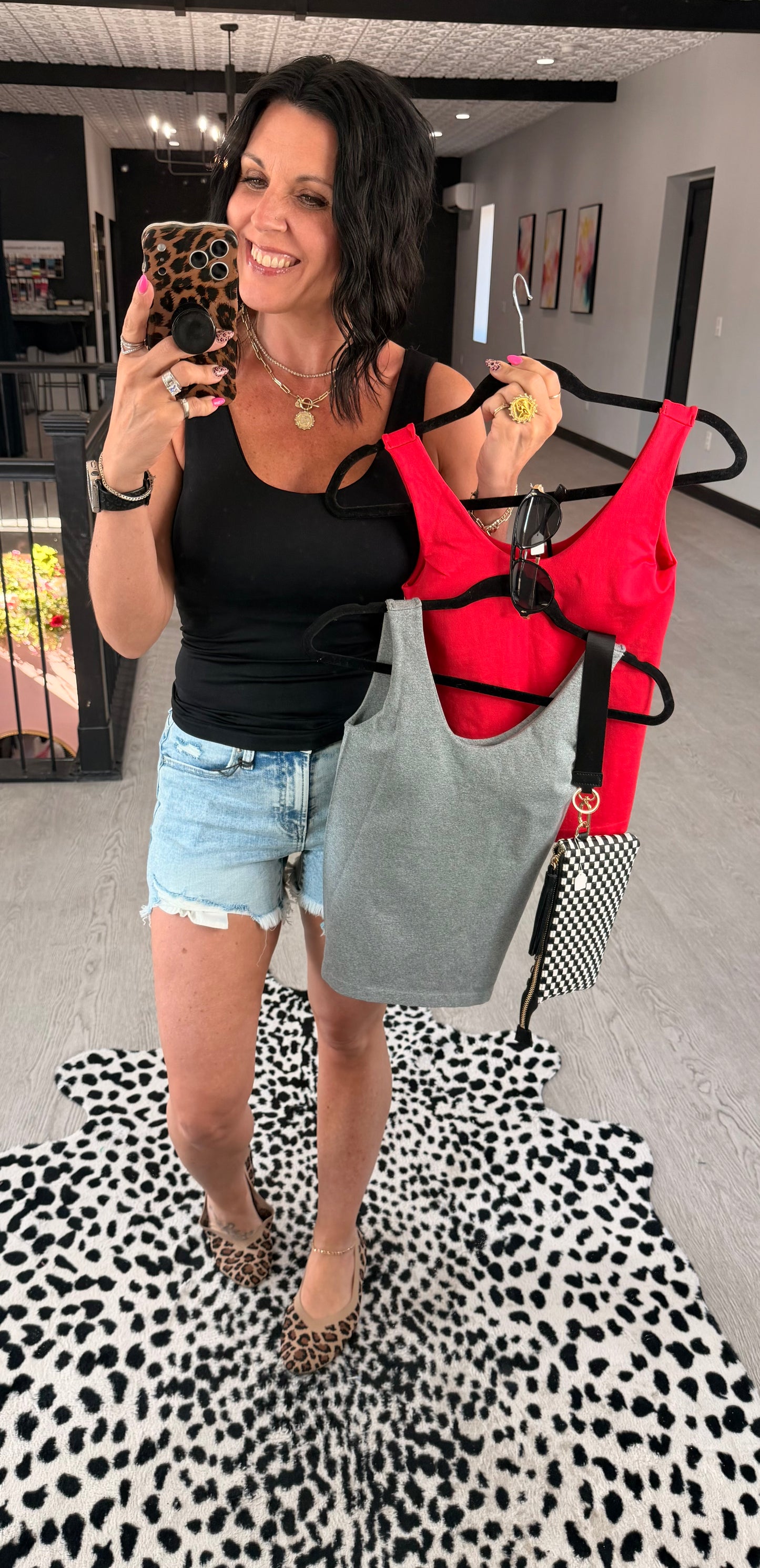 Seamless Built in Bra Summer Tank