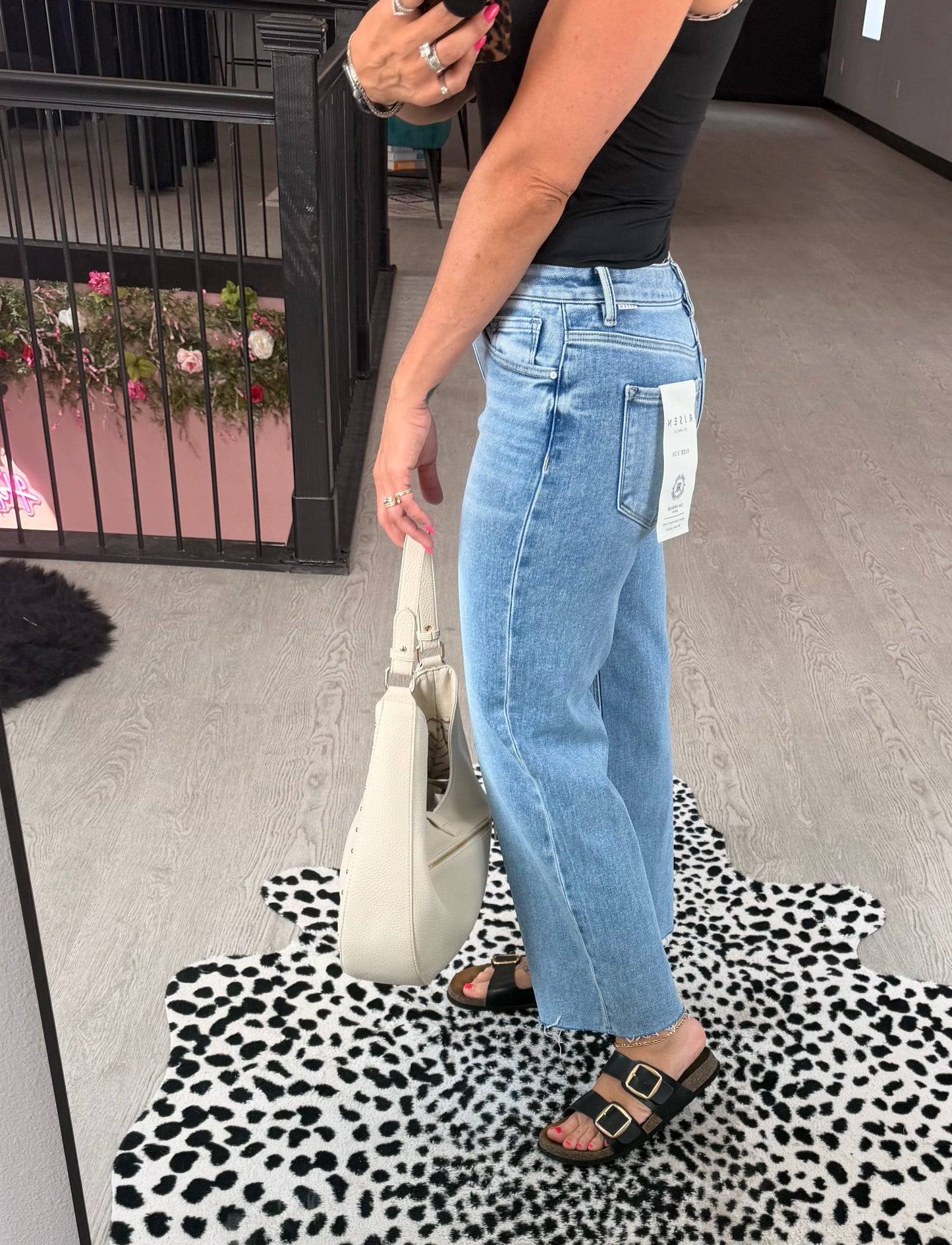 RISEN Clean Cut Hem Straights