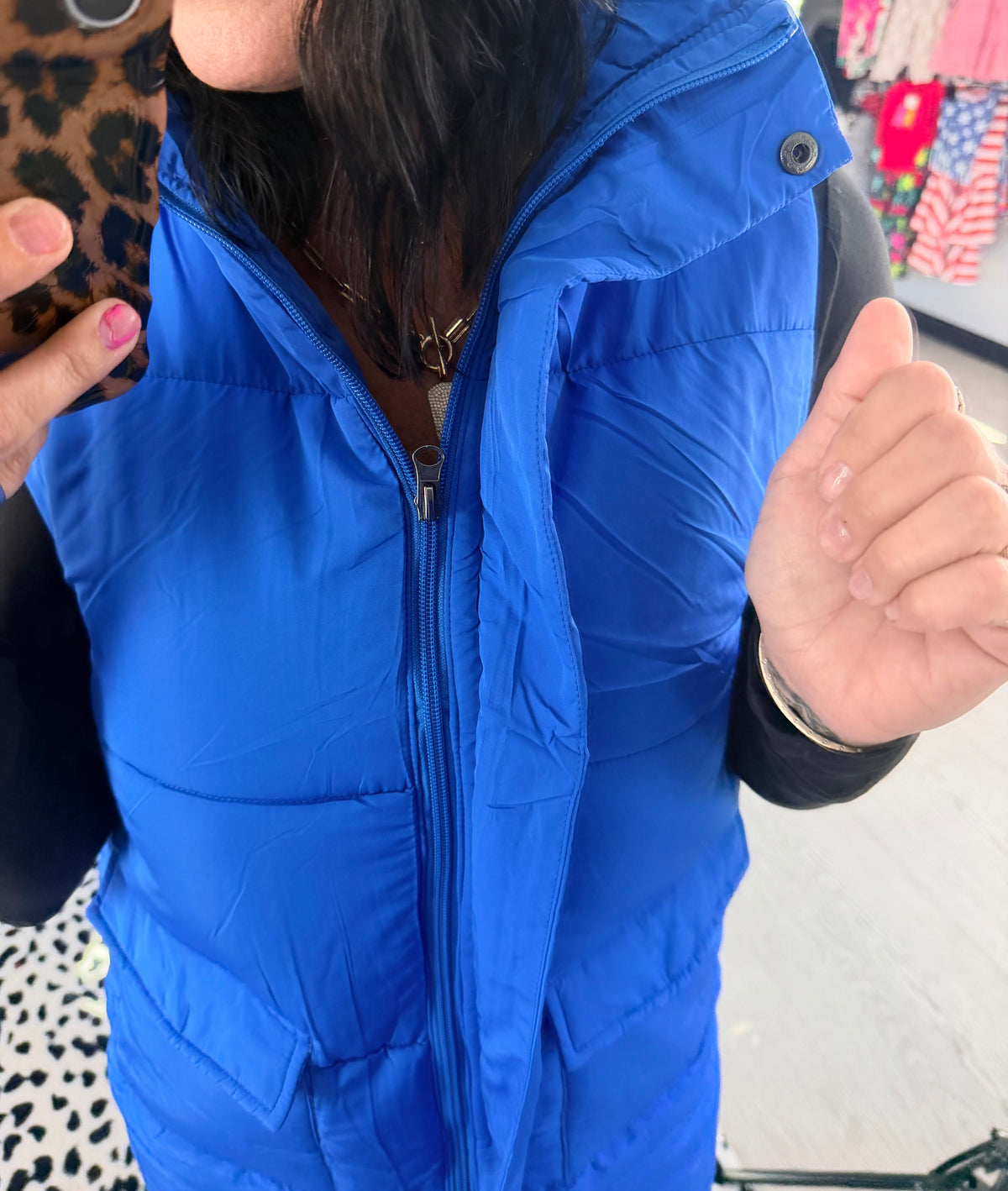 Vibrant Long Vest