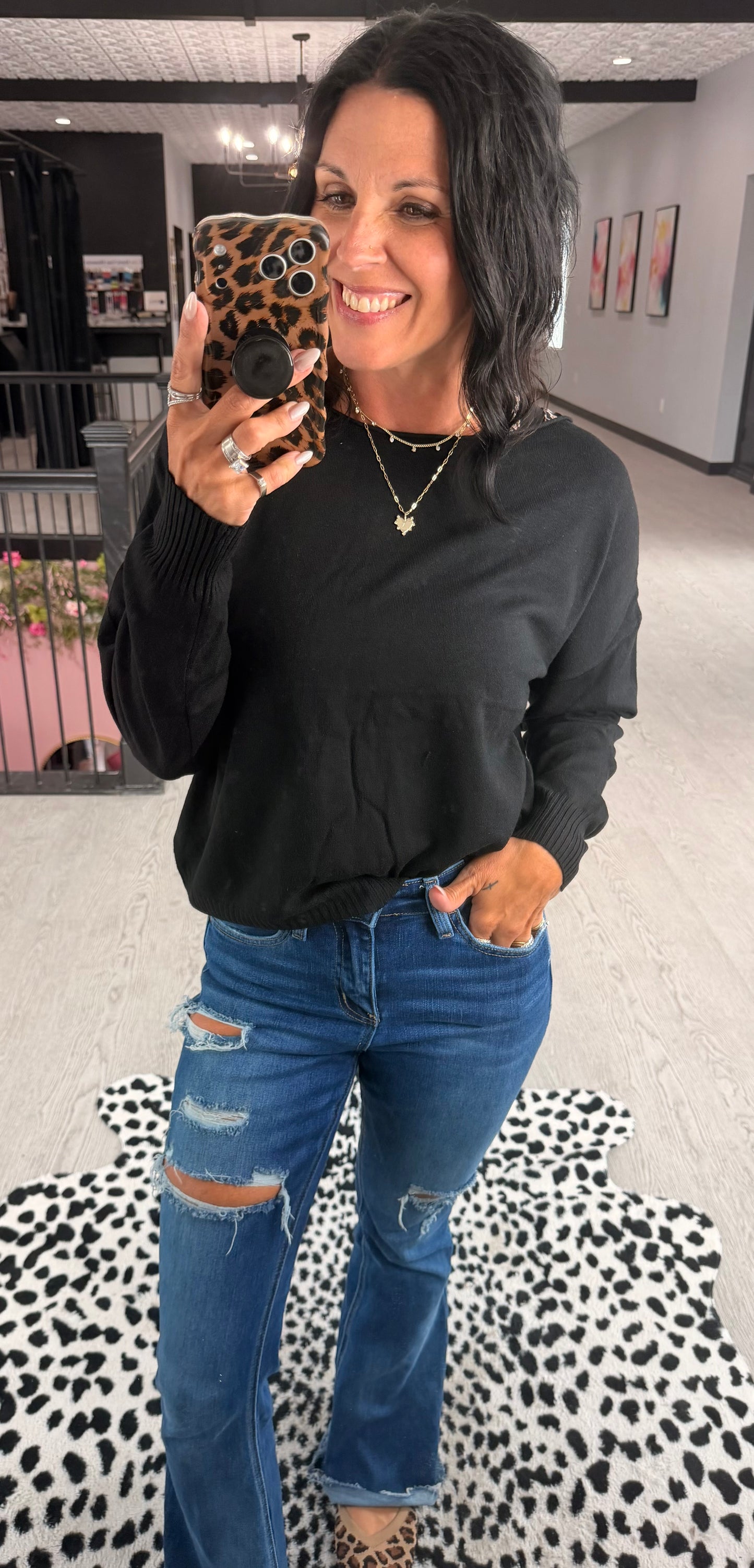 Buttery Boatneck Sweater
