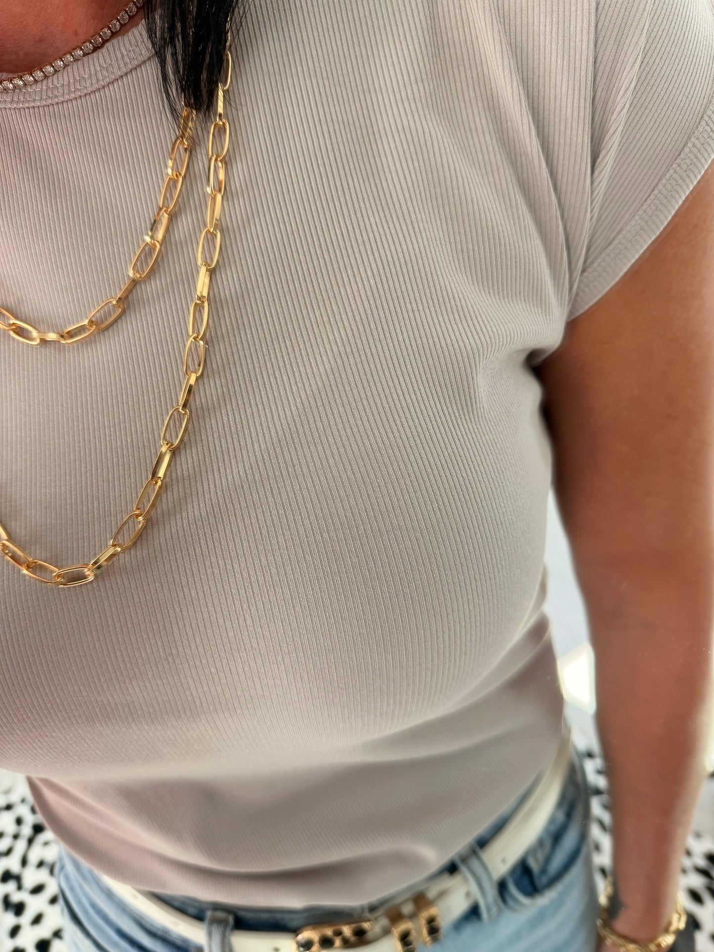 Mini Ribbed Top