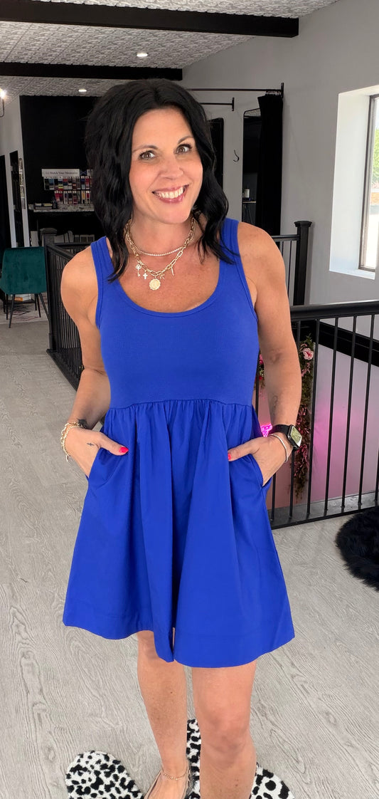 Fun Flirty Dress with Pockets
