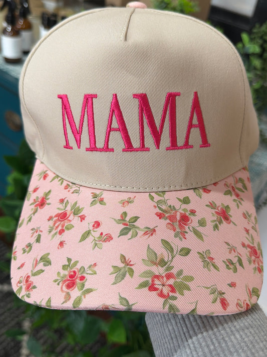 Floral Mama Hat
