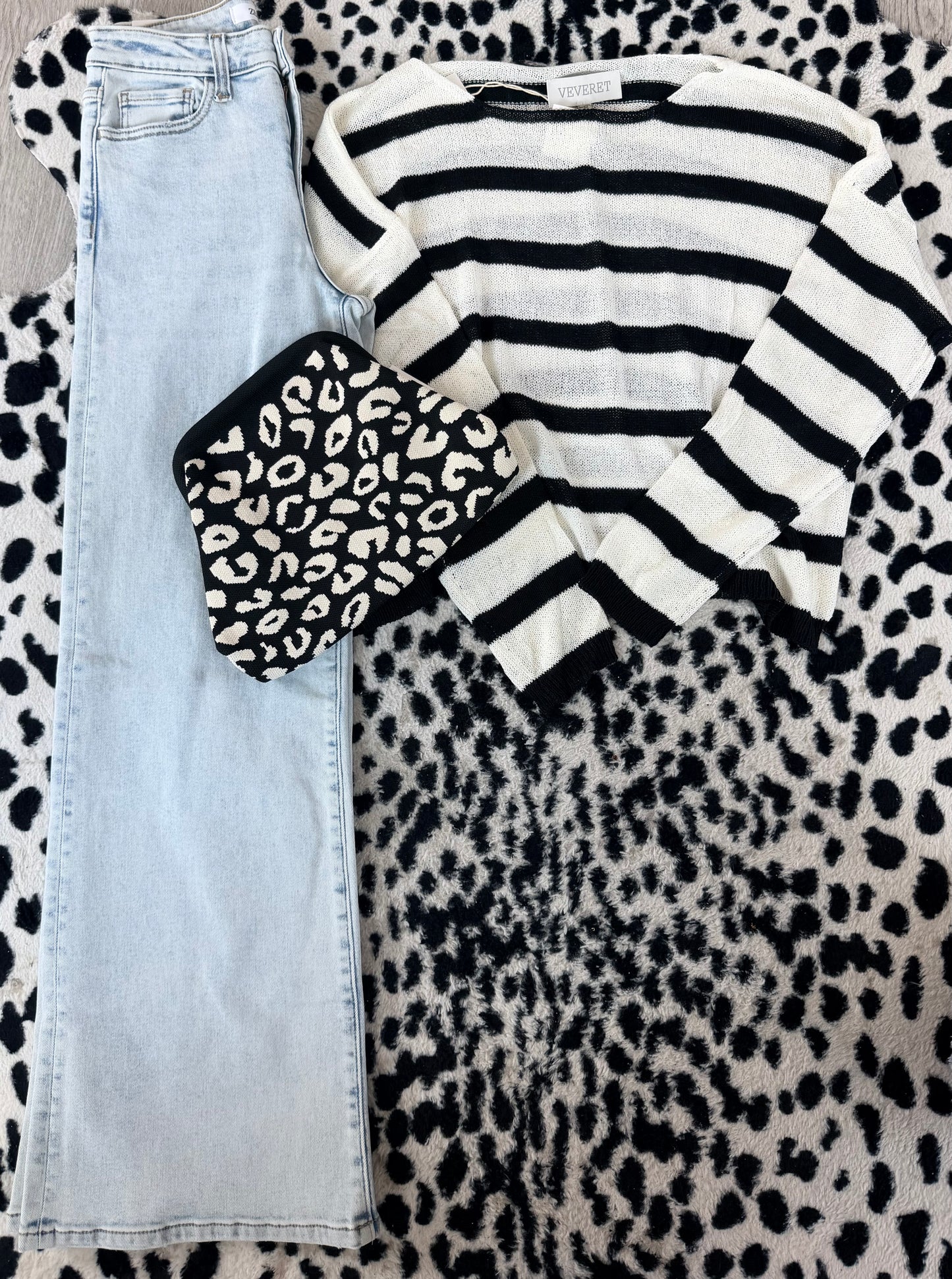 Leopard On The Go Clutch