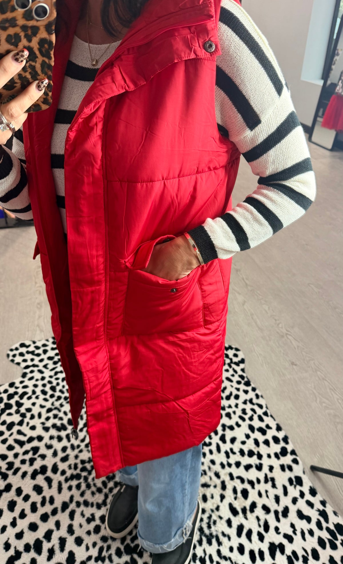 Vibrant Long Vest
