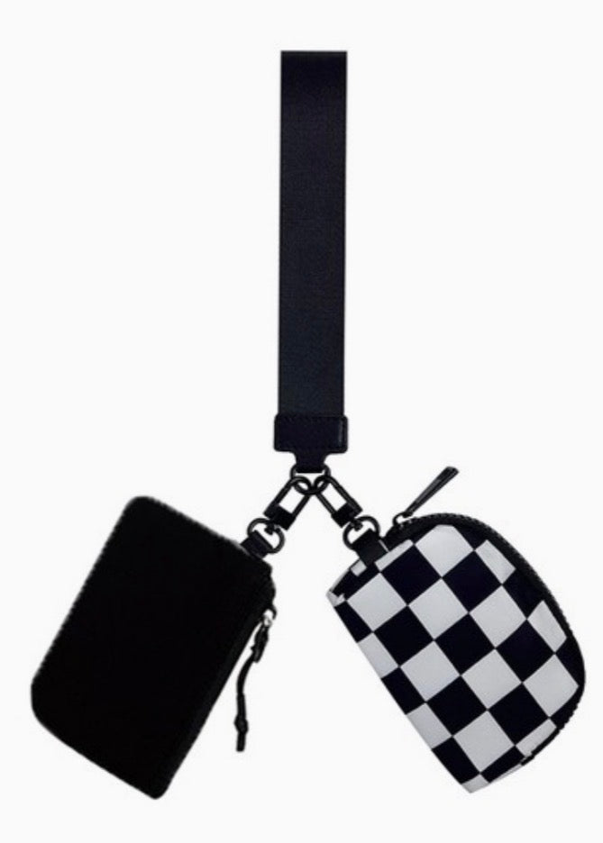 Dual Wristlet Pouch