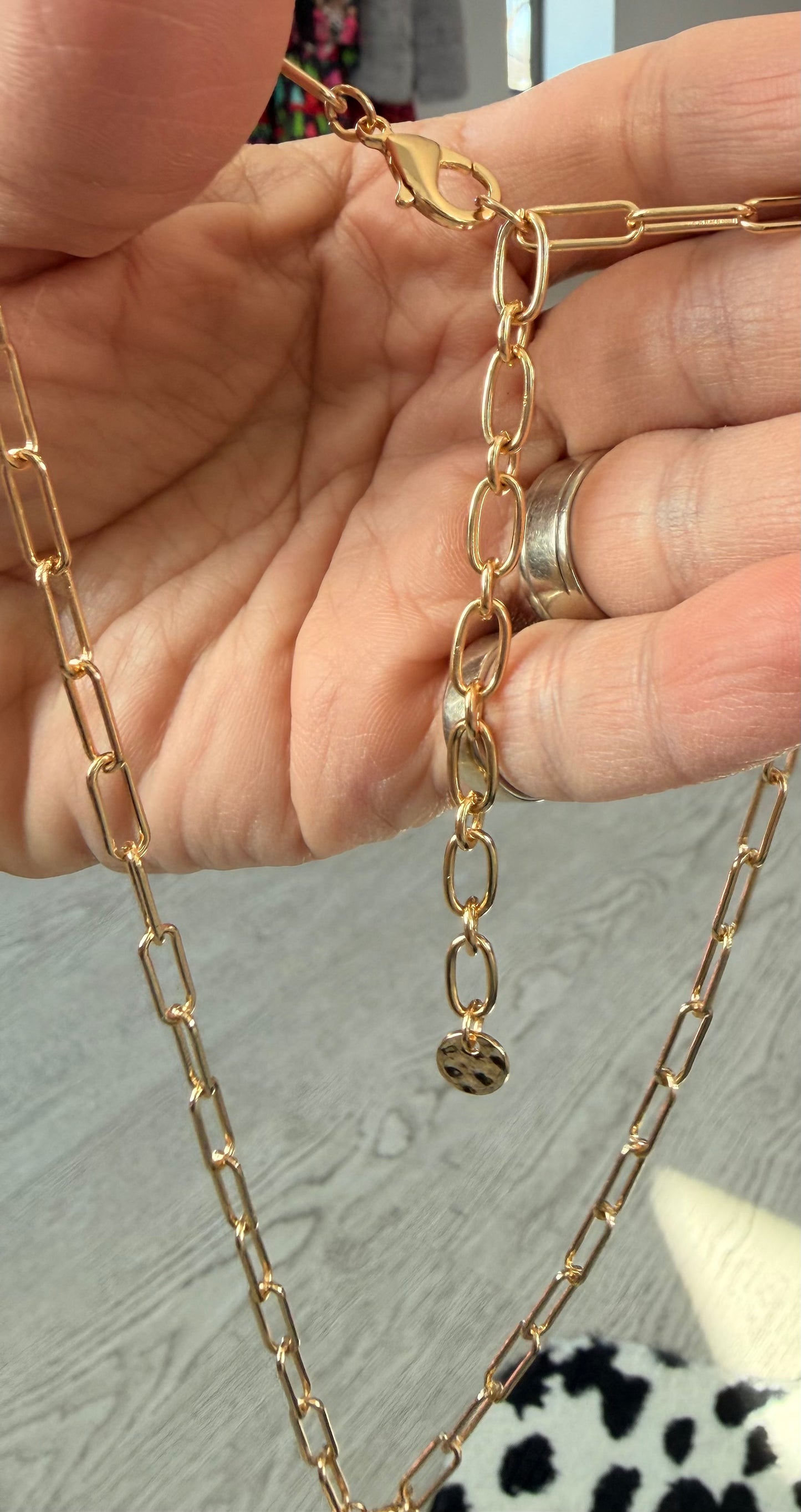 Front Clasp Cross Necklace