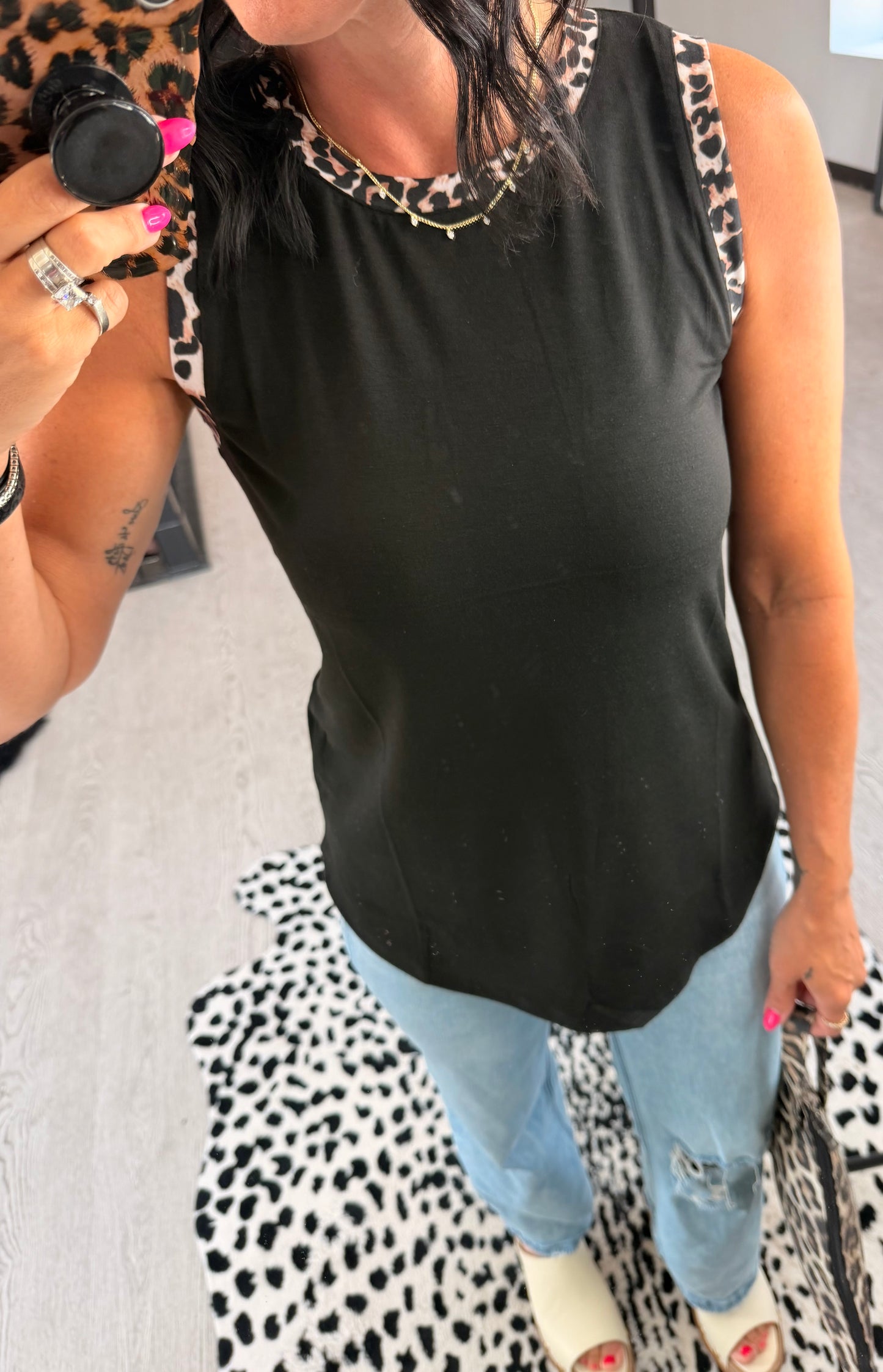 Wild Side Flowy Tank