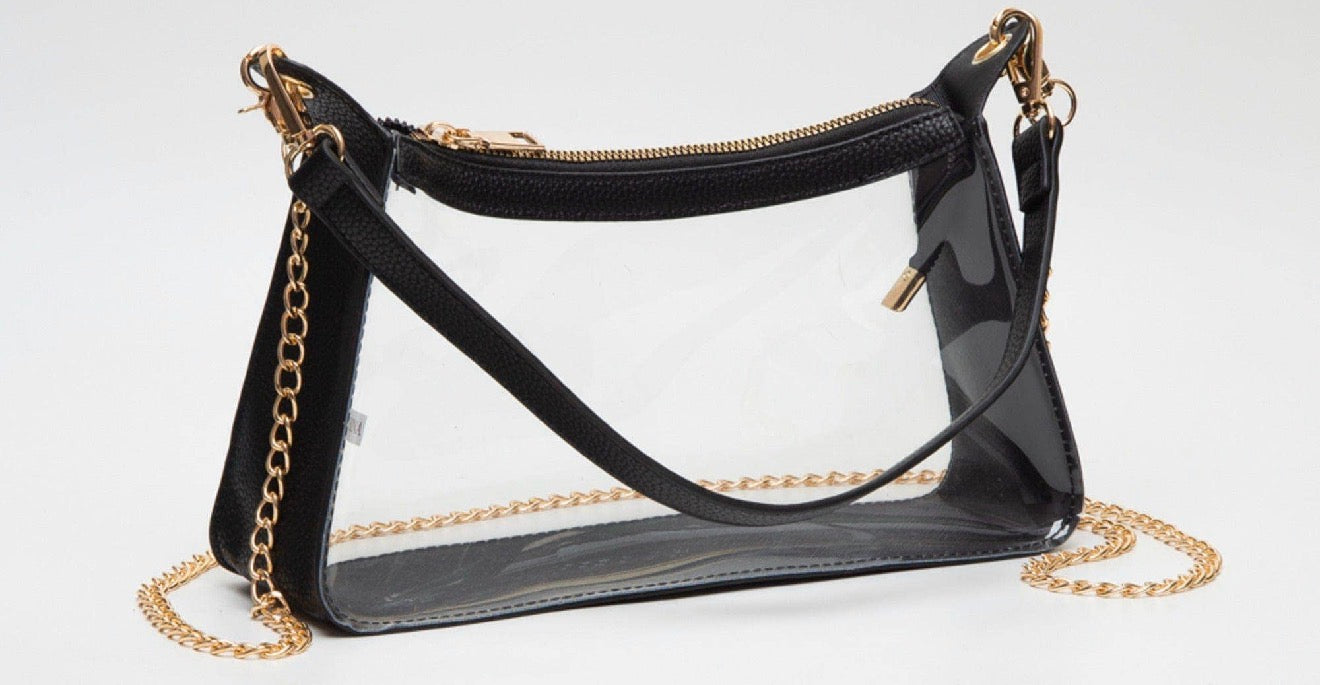 Marilyn Clear Satchel Bag