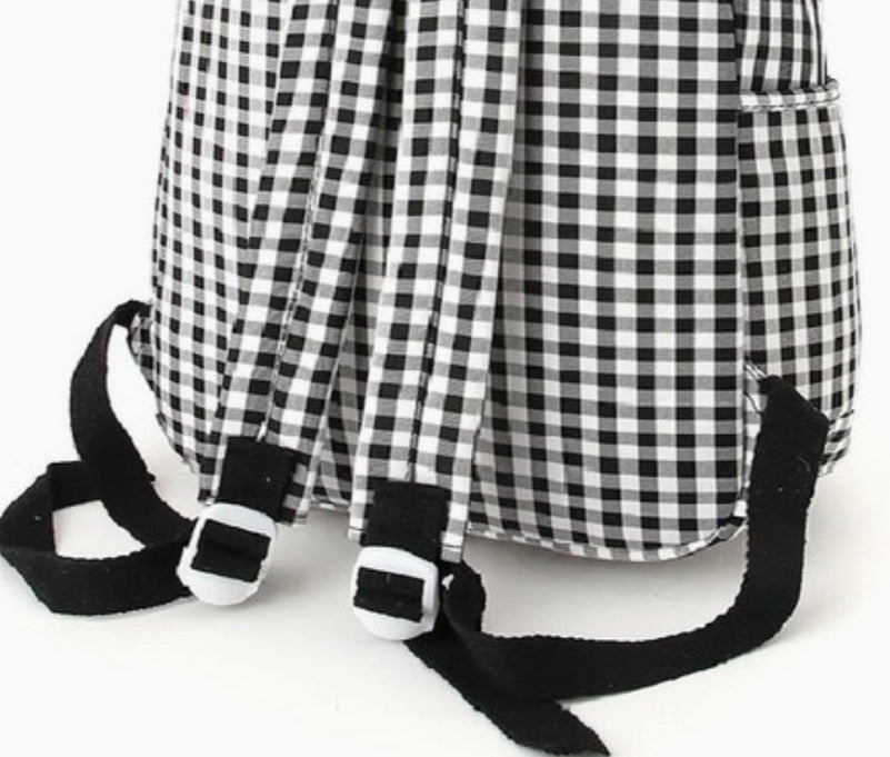 Bow Embroidered Backpack