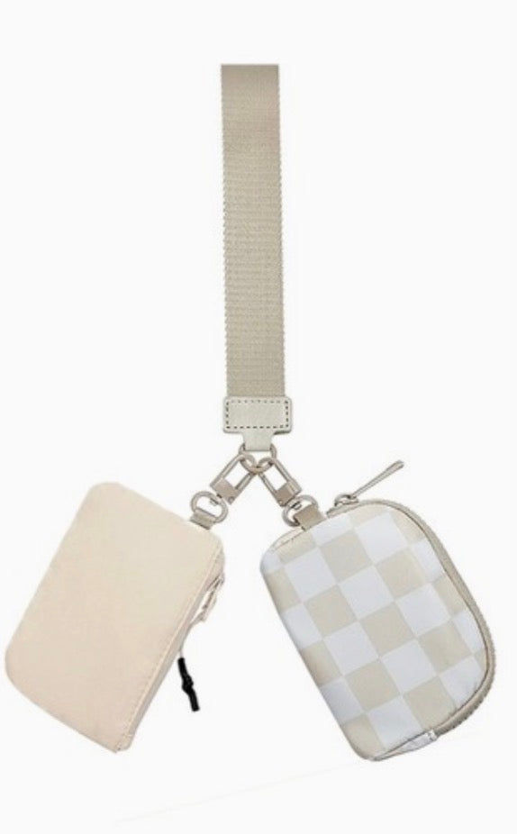 Dual Wristlet Pouch