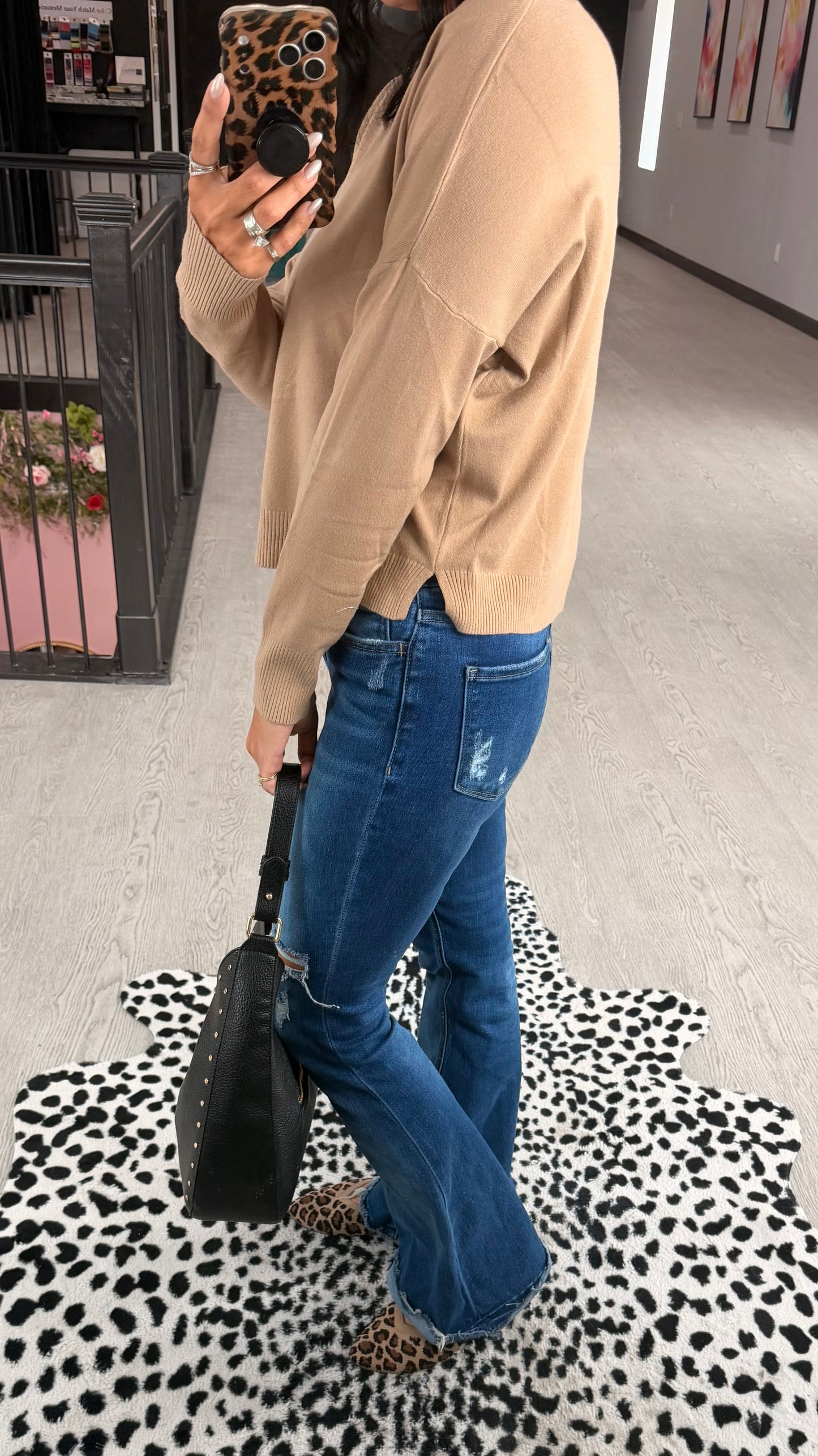 Front Seam Dreamer Sweater