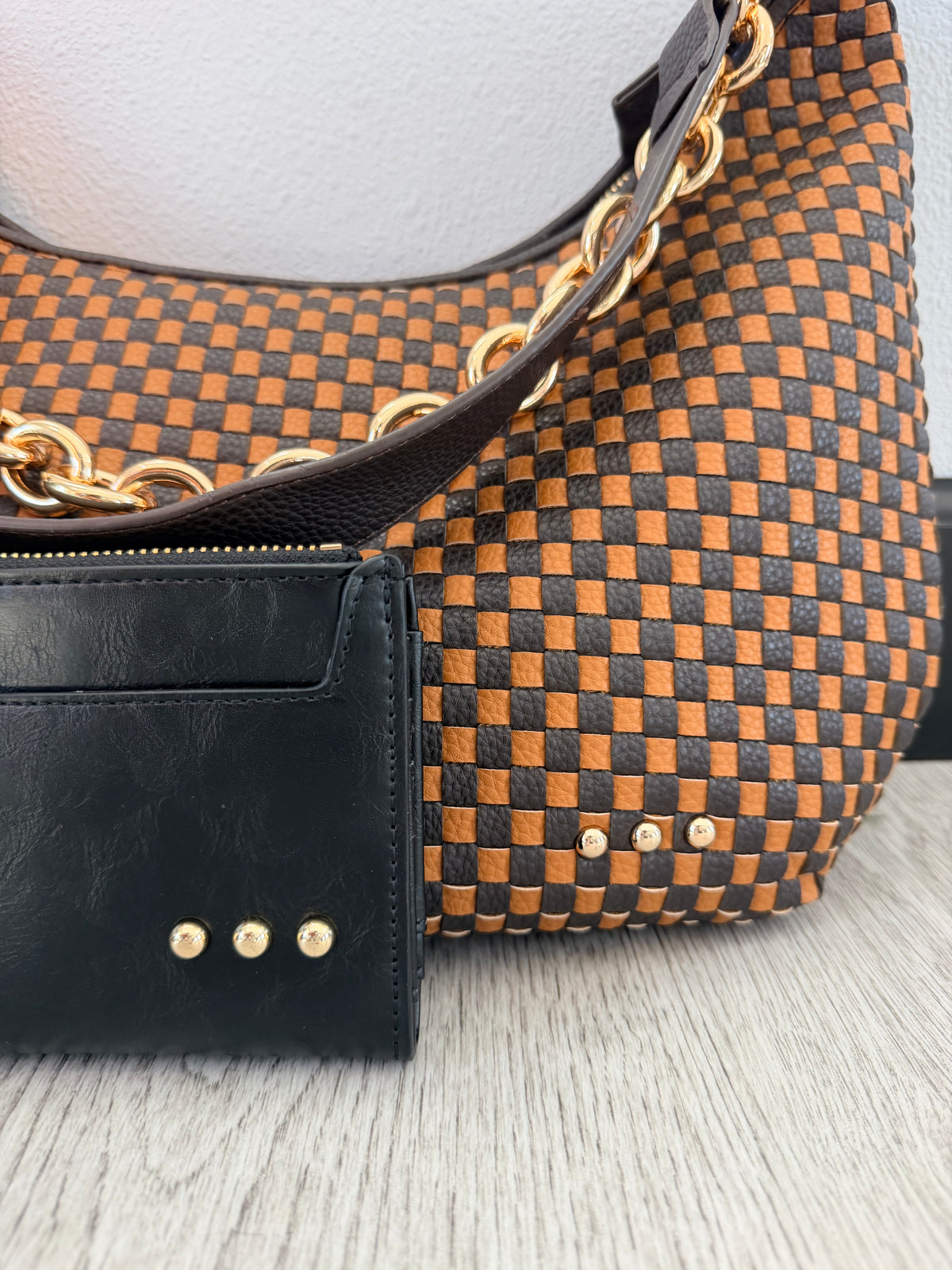 Sienna Slouchy Woven Shoulder Bag