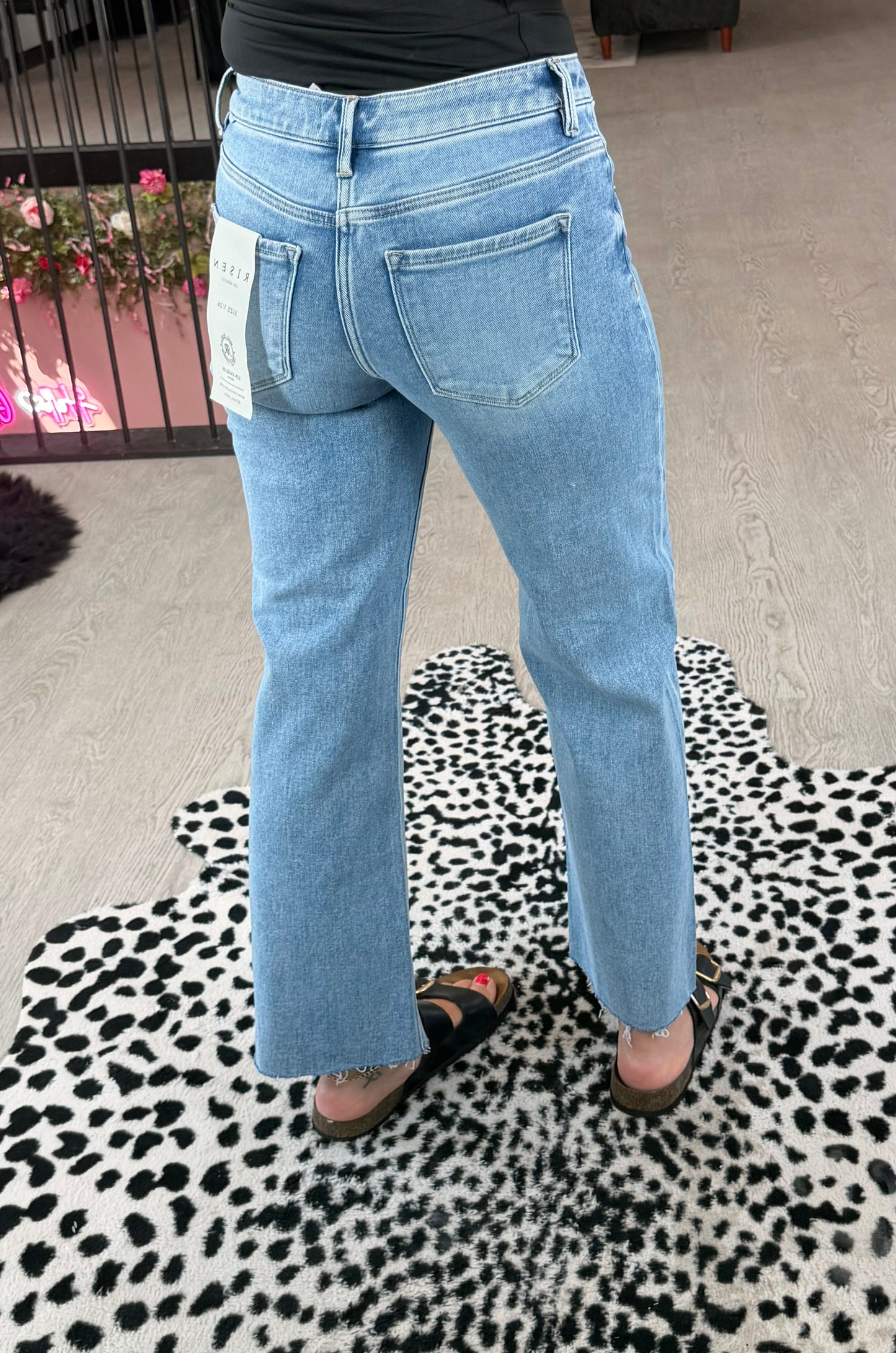 RISEN Clean Cut Hem Straights