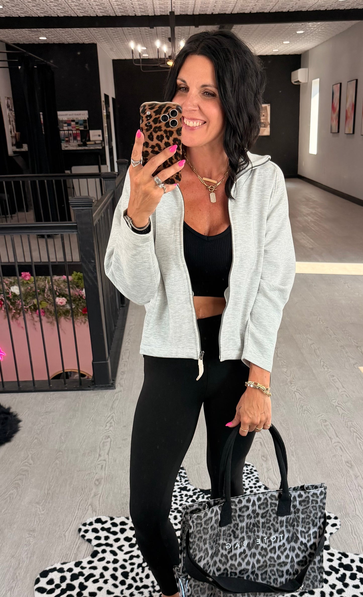Luxe Scuba Jacket