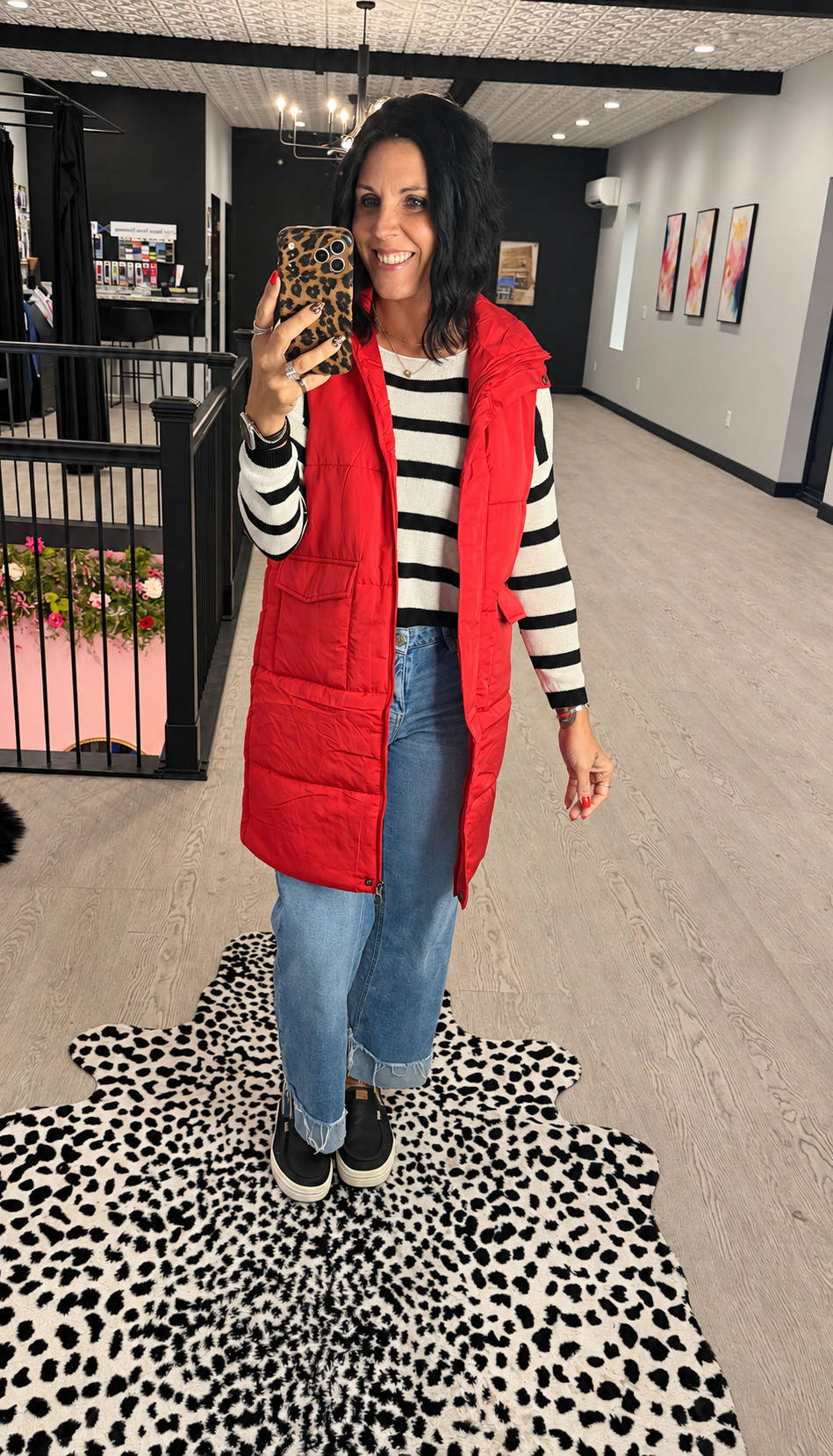 Vibrant Long Vest